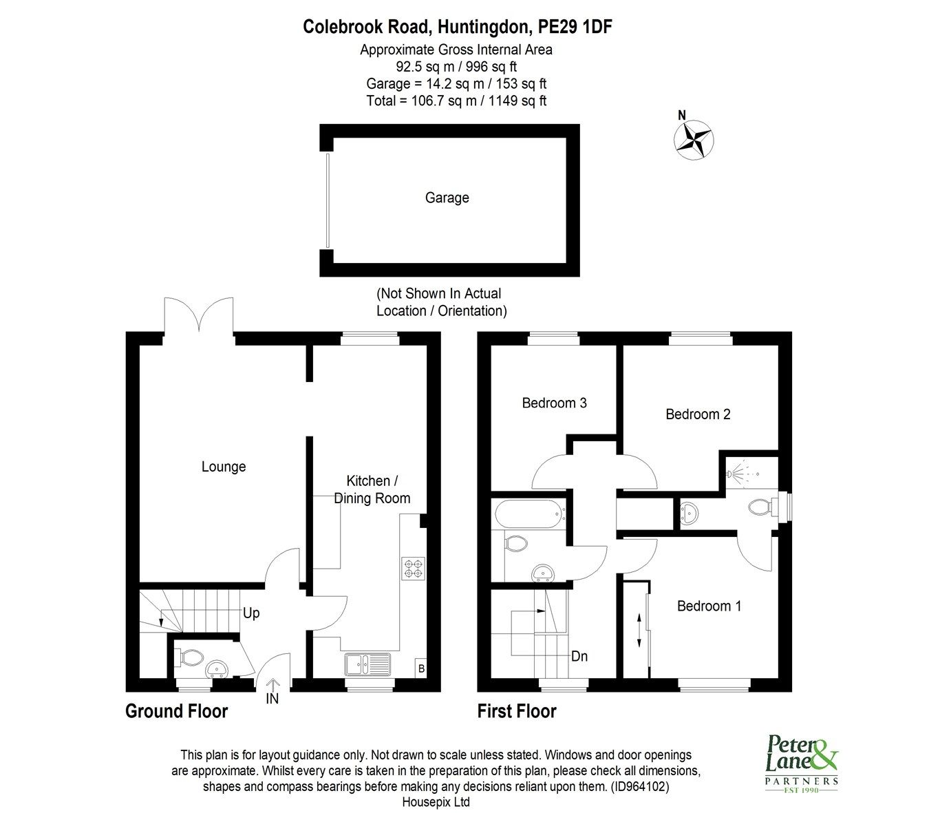 3 bed detached house for sale in Colebrook Road, Huntingdon PE29 Zoopla