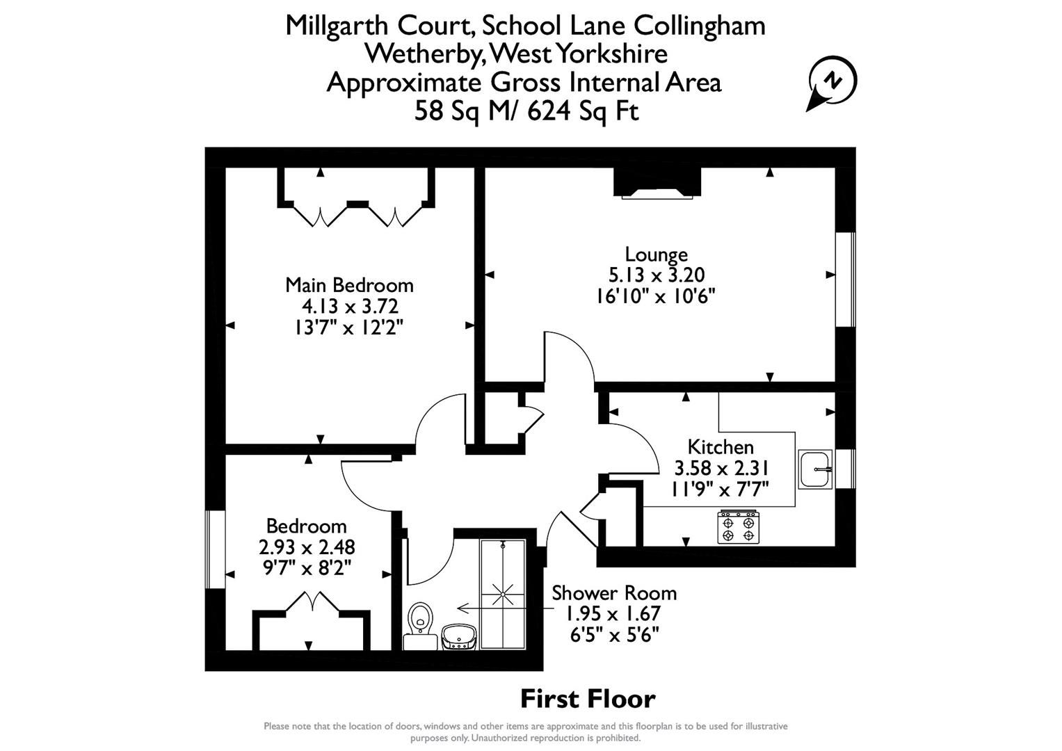 2 bed flat for sale in School Lane, Collingham, Wetherby LS22 Zoopla