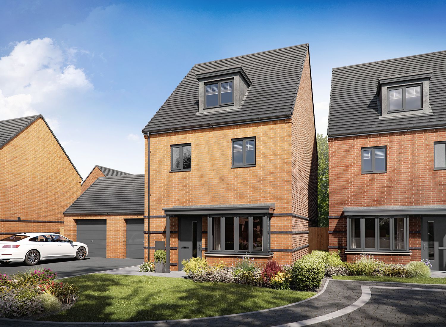 New home, 4 bed detached house for sale in Glenvale Park, Off Niort Way