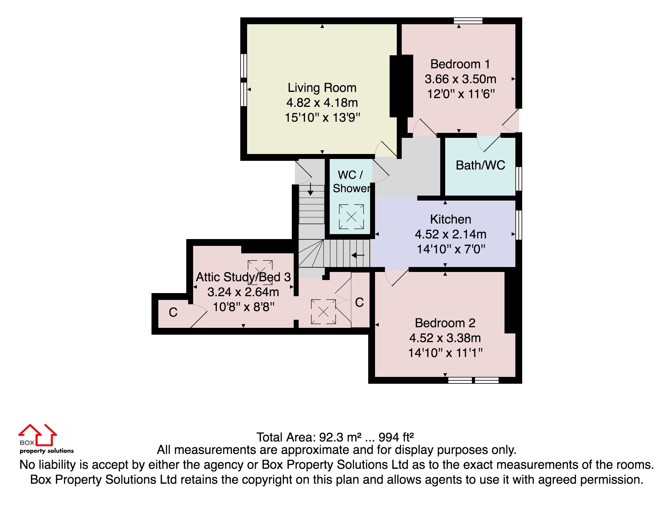 3 bed flat for sale in Rutland Drive, Harrogate HG1 Zoopla