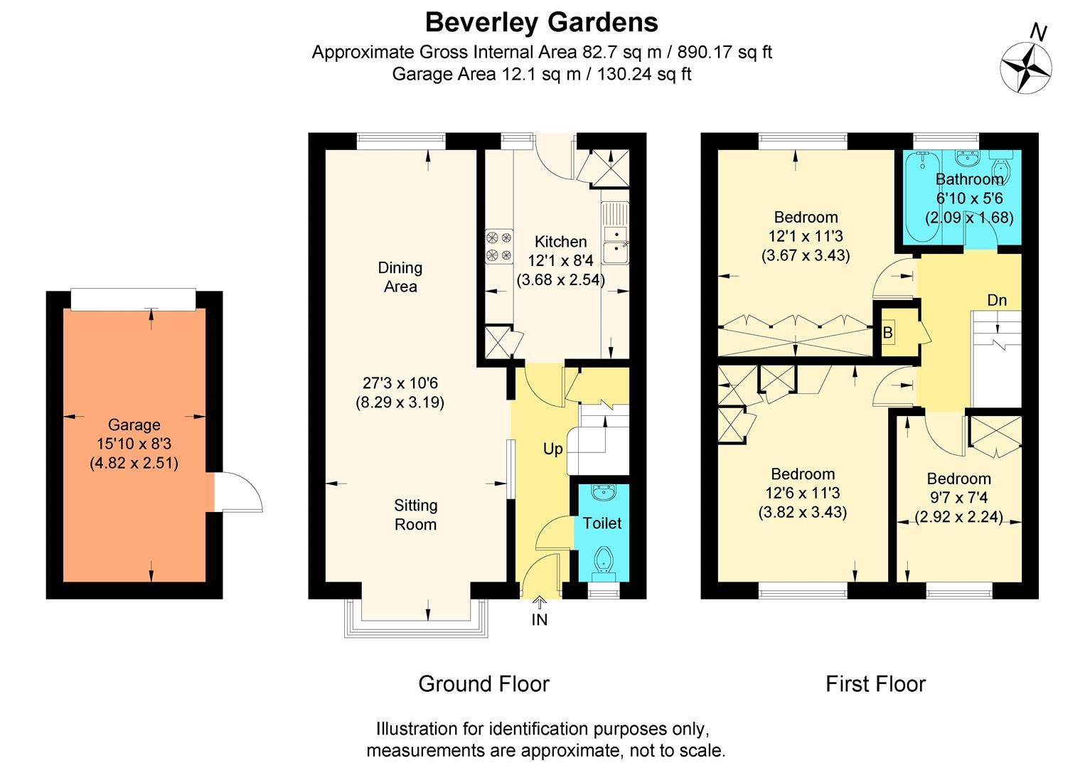 3 bed terraced house for sale in Beverley Gardens, Maidenhead SL6 Zoopla