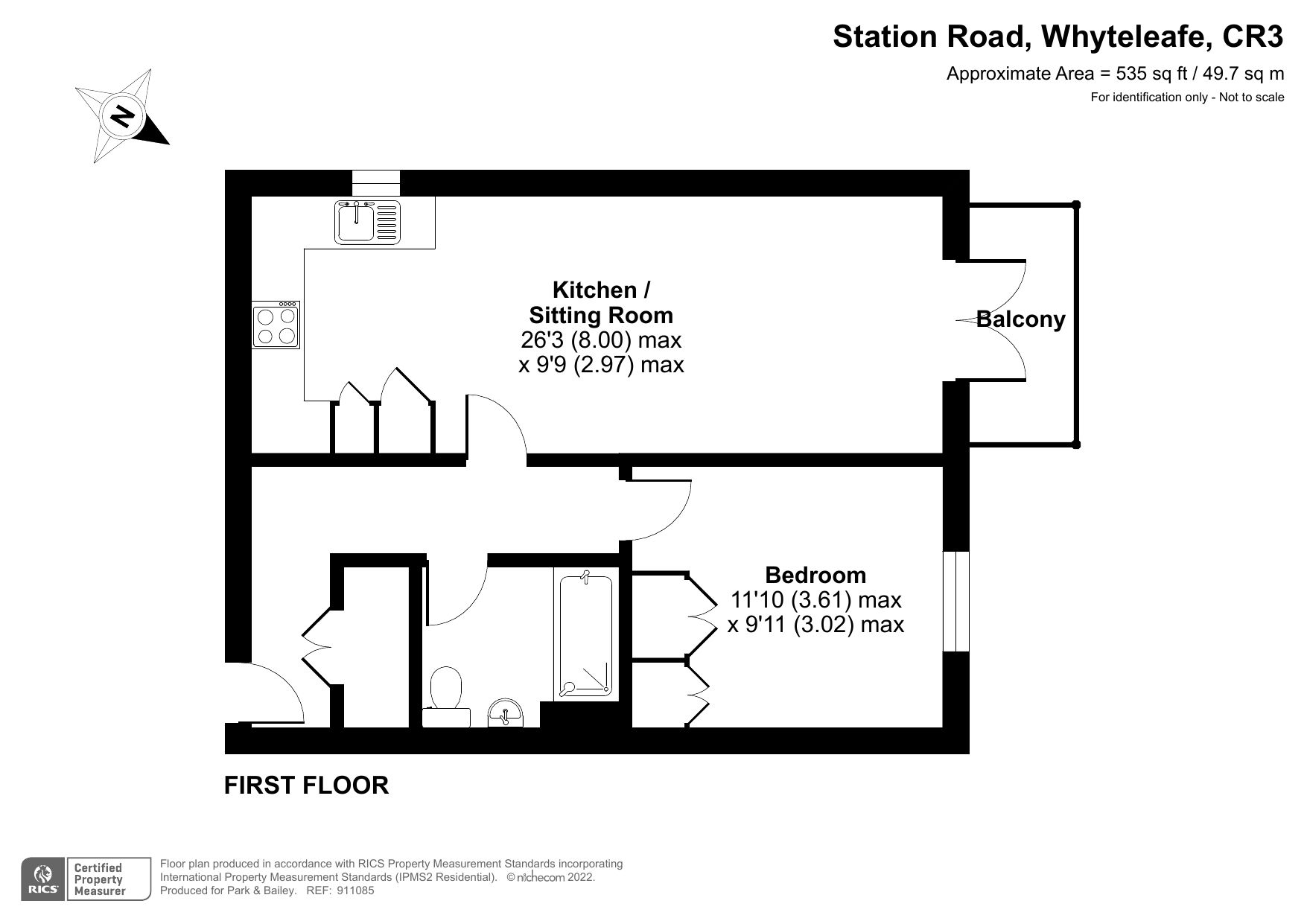 1 bed flat for sale in Station Road, Whyteleafe, Surrey CR3 Zoopla