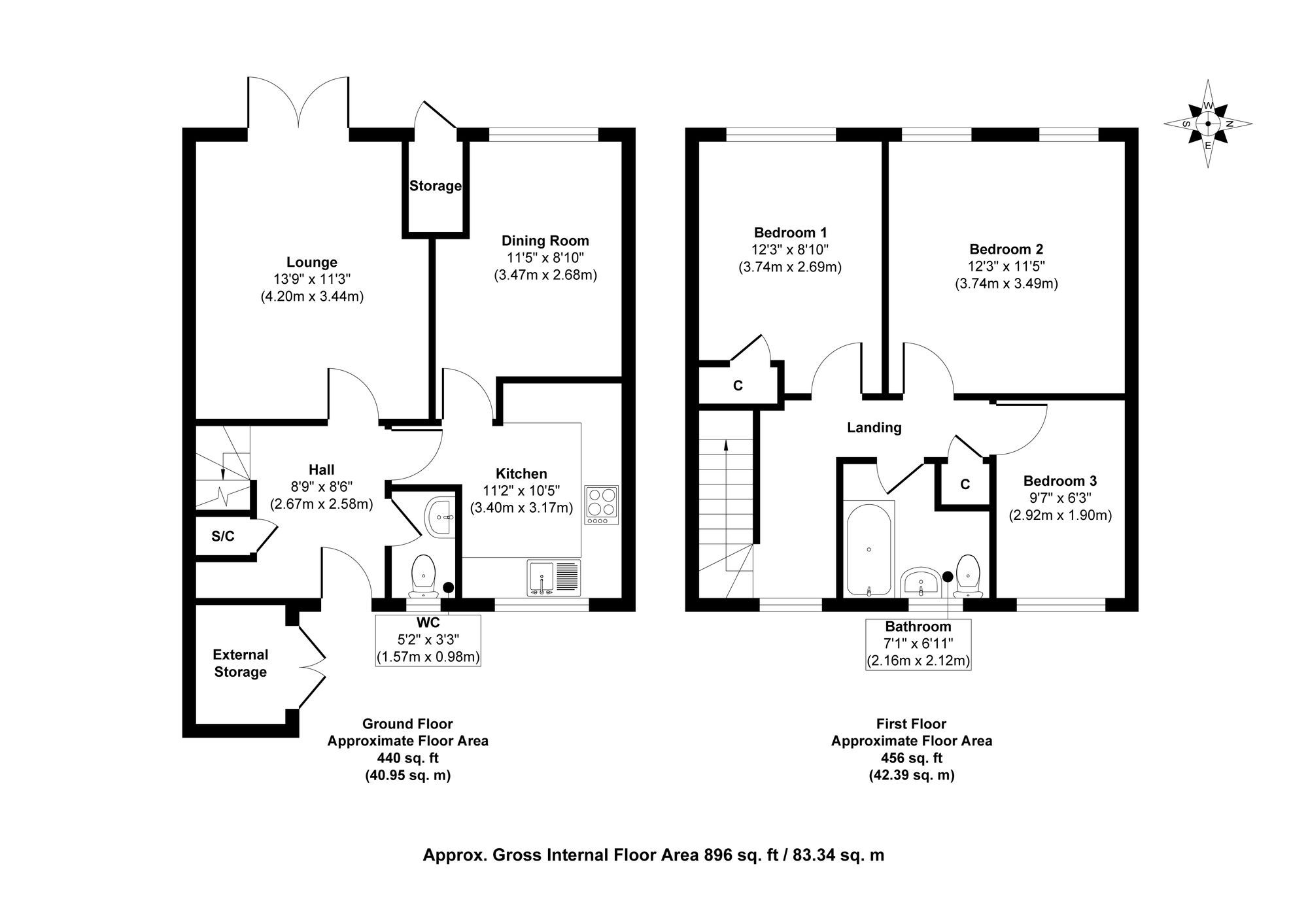 3 bed terraced house for sale in Swinton Copse, Boughton NG22 Zoopla