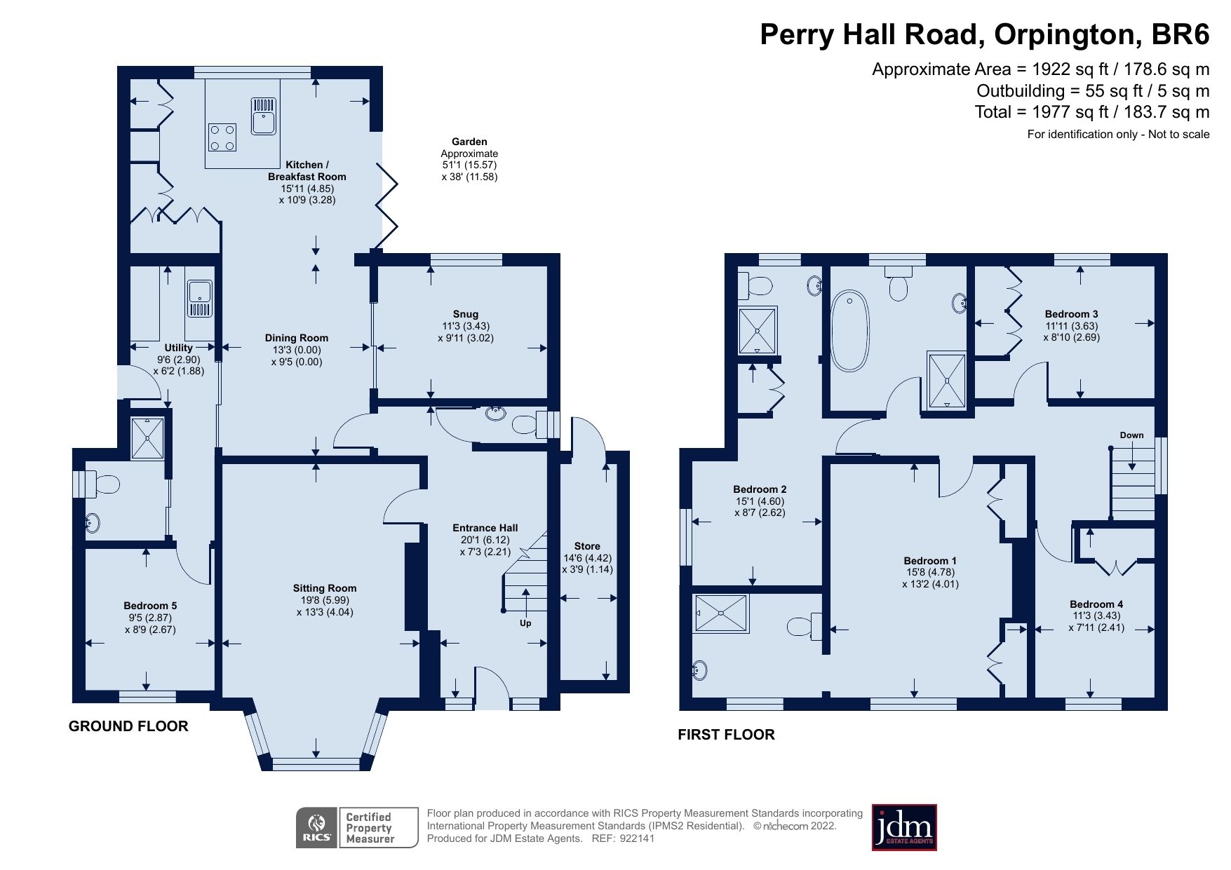 5 bed detached house for sale in Perry Hall Road, Orpington BR6 Zoopla