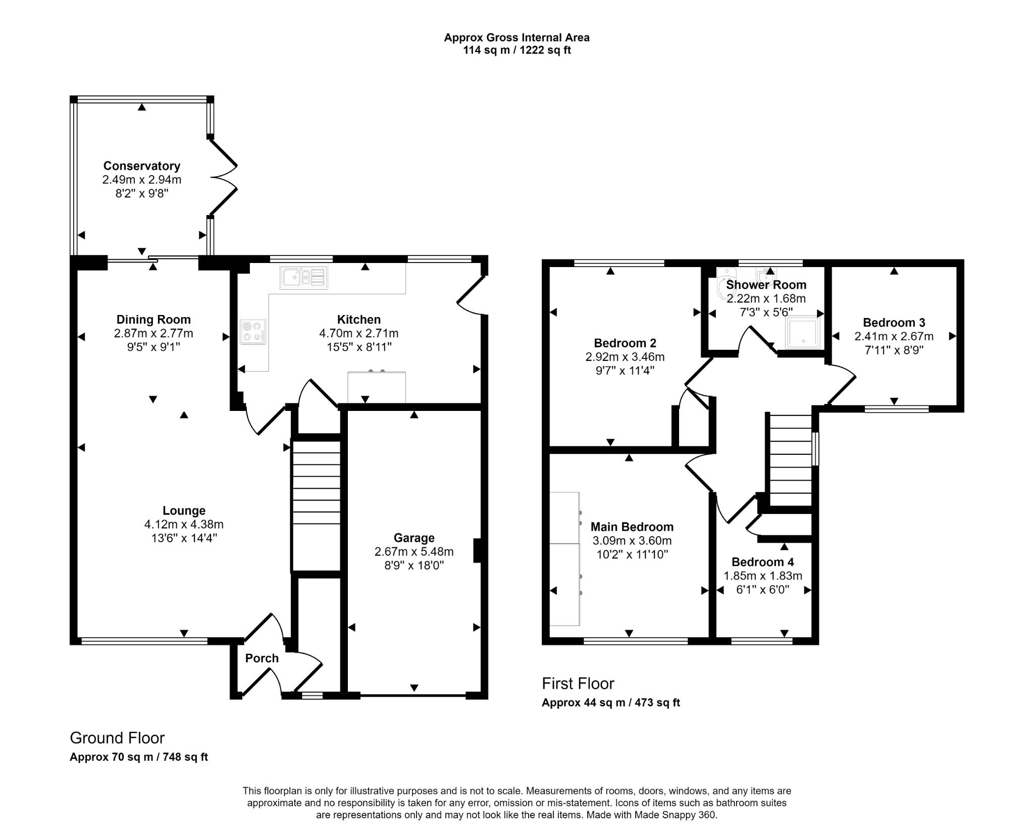 4 bed detached house for sale in Christleton, Shevington, Wigan