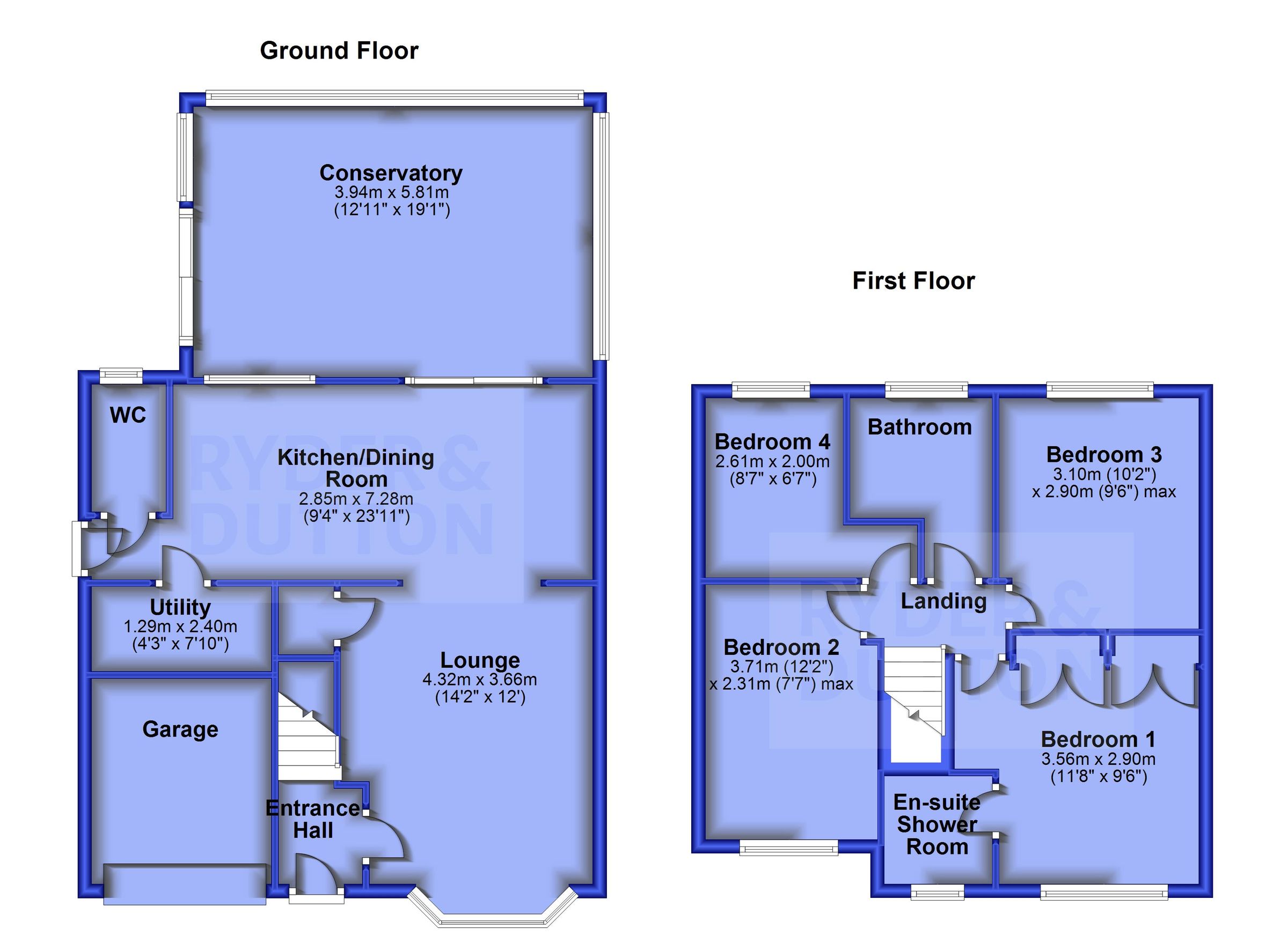 4 bed detached house for sale in Silverton Grove, Silver Birch