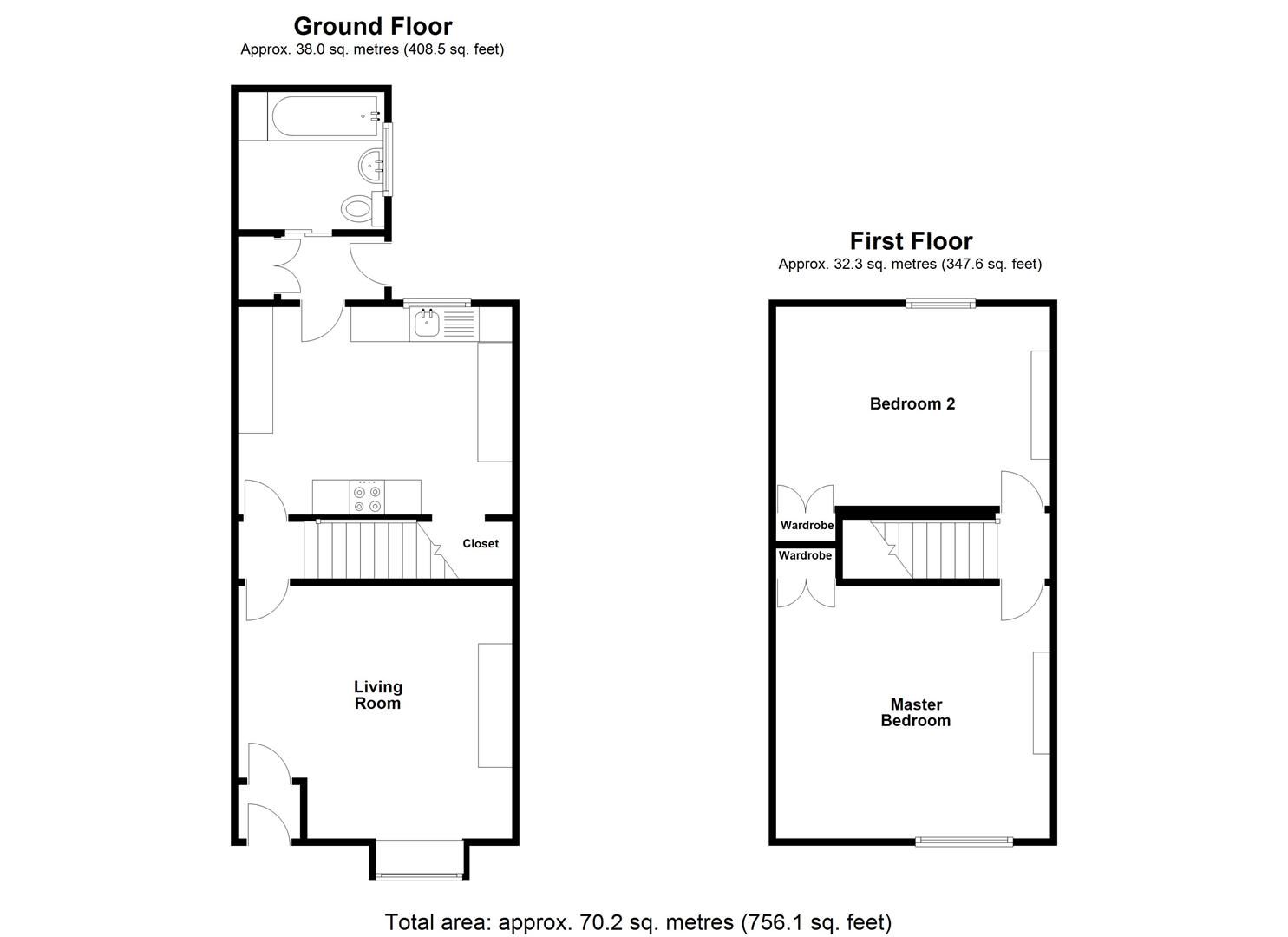 2 bed terraced house to rent in Oldham Street, Latchford, Warrington