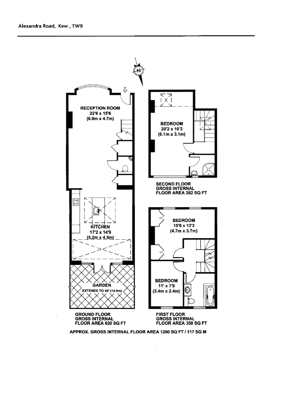 3 bed cottage for sale in Alexandra Road, Kew, London TW9 Zoopla