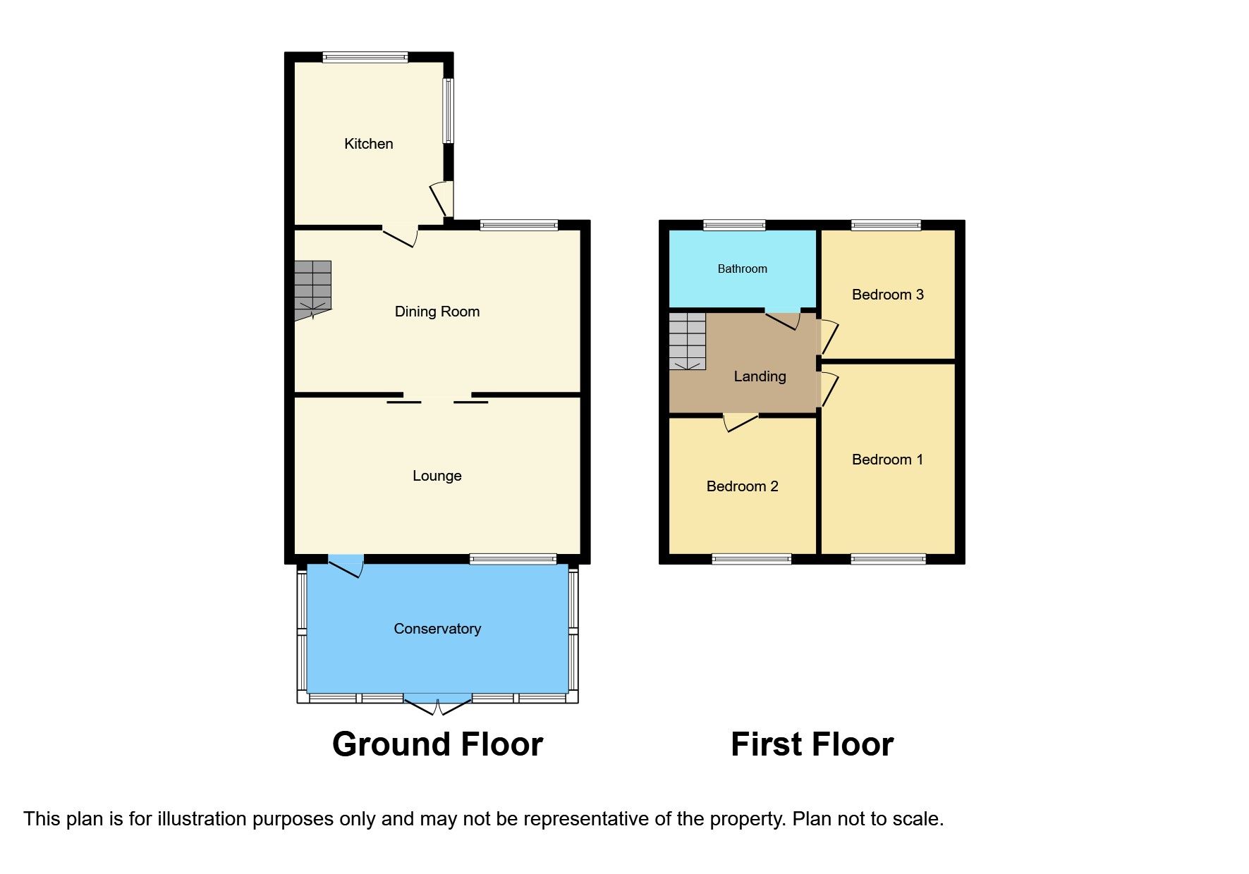 3 bed terraced house for sale in Lanton Street, New Herrington