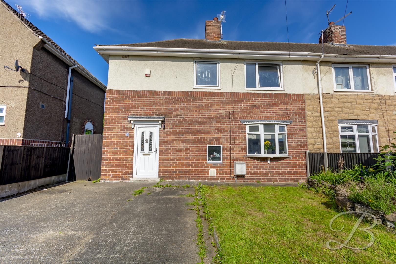 3 bed semidetached house for sale in Hartington Street, Langwith