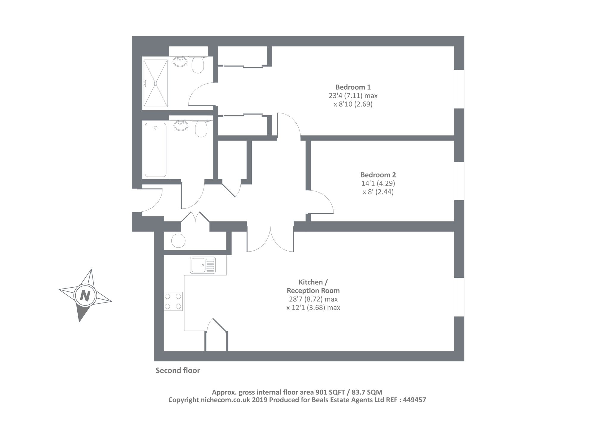 2 bed flat for sale in Flagstaff Green, Gosport PO12 Zoopla