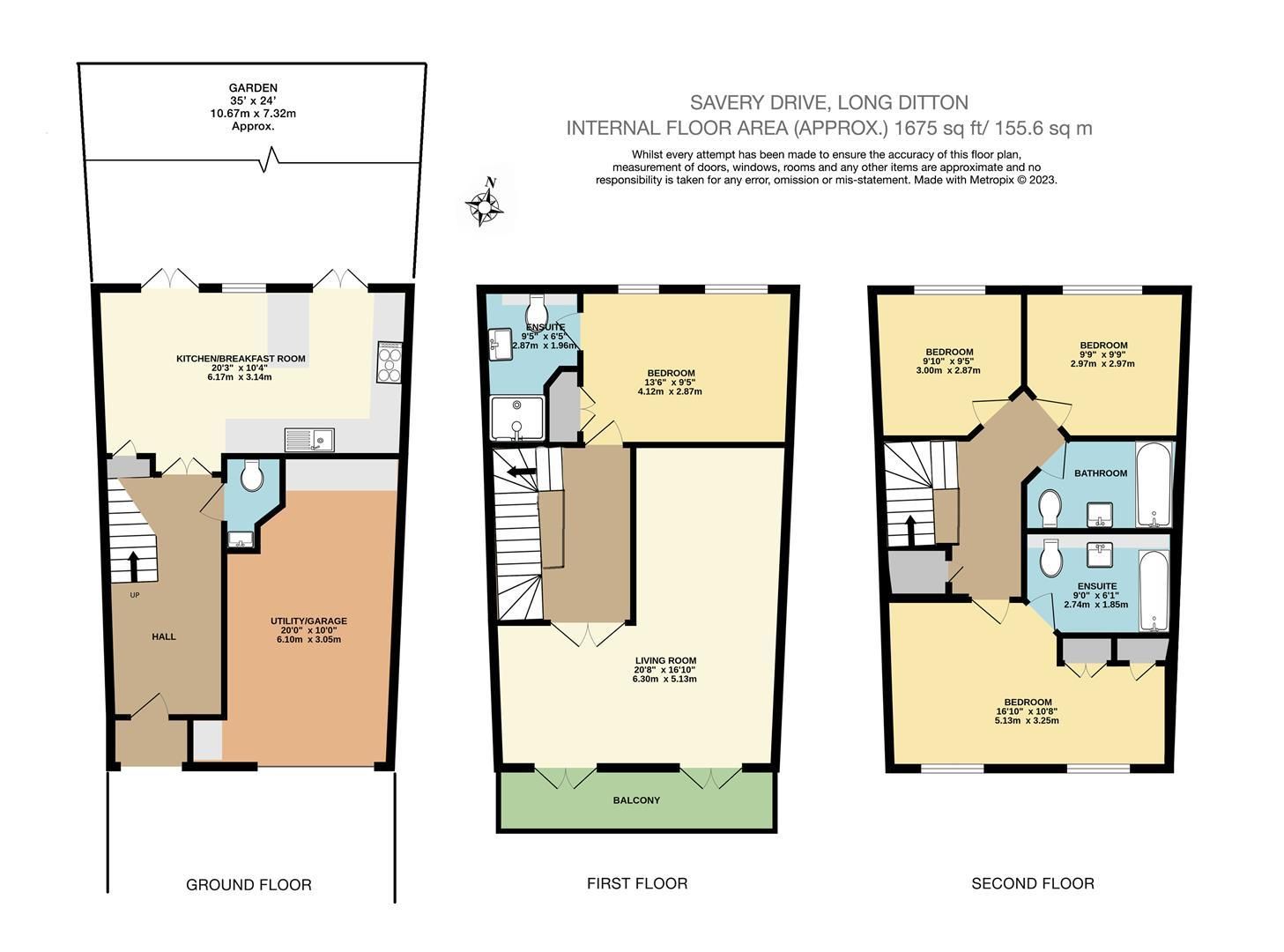 4 bed town house to rent in Savery Drive, Long Ditton, Surbiton KT6