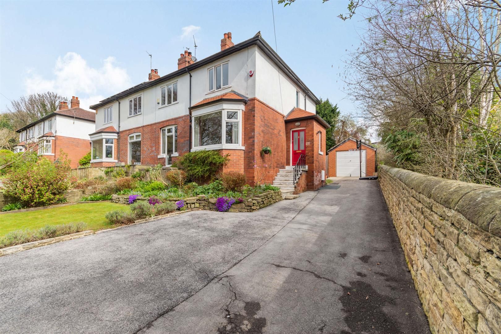 4 bed semidetached house for sale in Gledhow Wood Road, Roundhay