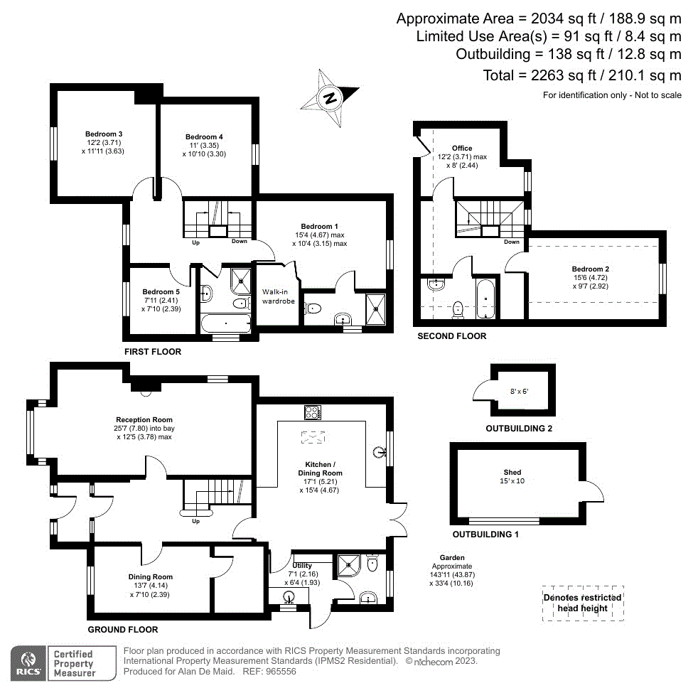 5 bed detached house for sale in Fairfield Road, Petts Wood, Orpington