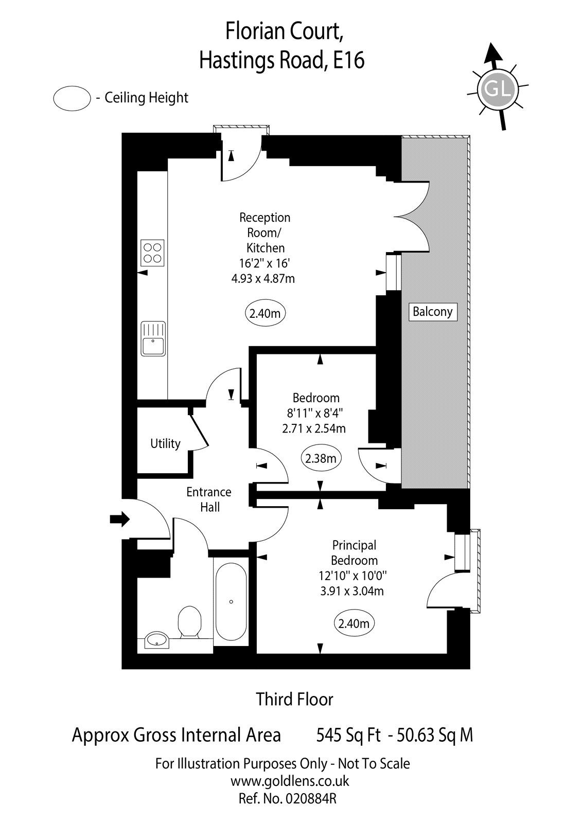 2 bed flat to rent in Hastings Road, London E16 Zoopla