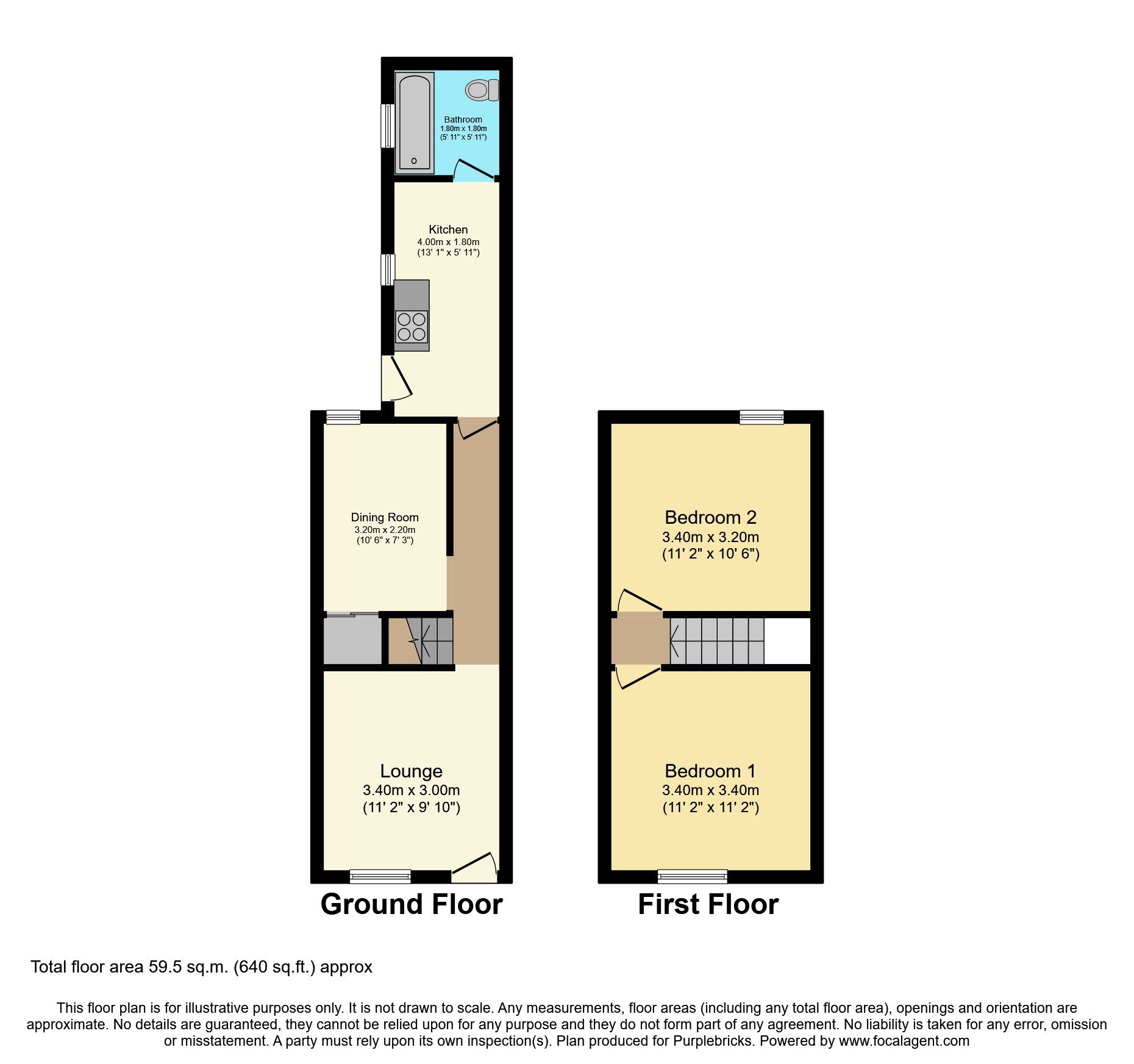 2 bed terraced house for sale in Oak Road, Luton LU4 Zoopla