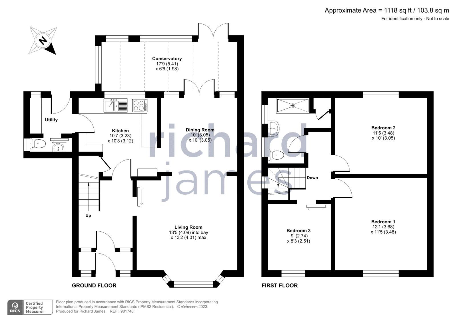 3 bed semidetached house for sale in Wheeler Avenue, Upper Stratton, Swindon, Wiltshire SN2