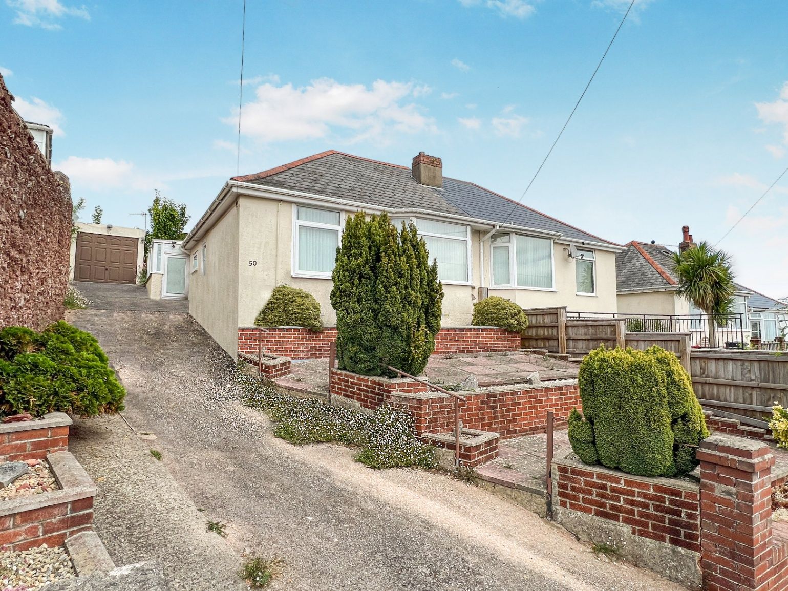 2 bed semidetached bungalow for sale in Primley Park, Paignton, Devon