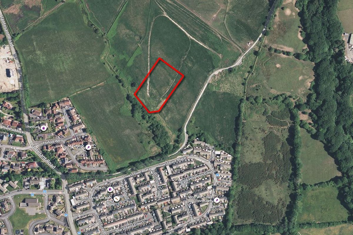 Land for sale in Plot 2 At Rhiwgarn Fawr Farm, Tonyrefail, Porth