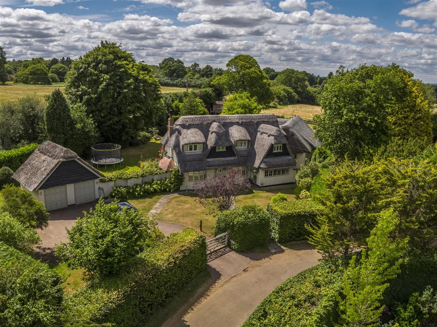 4 bed detached house for sale in Woodhouse Lane, Holmbury St Mary