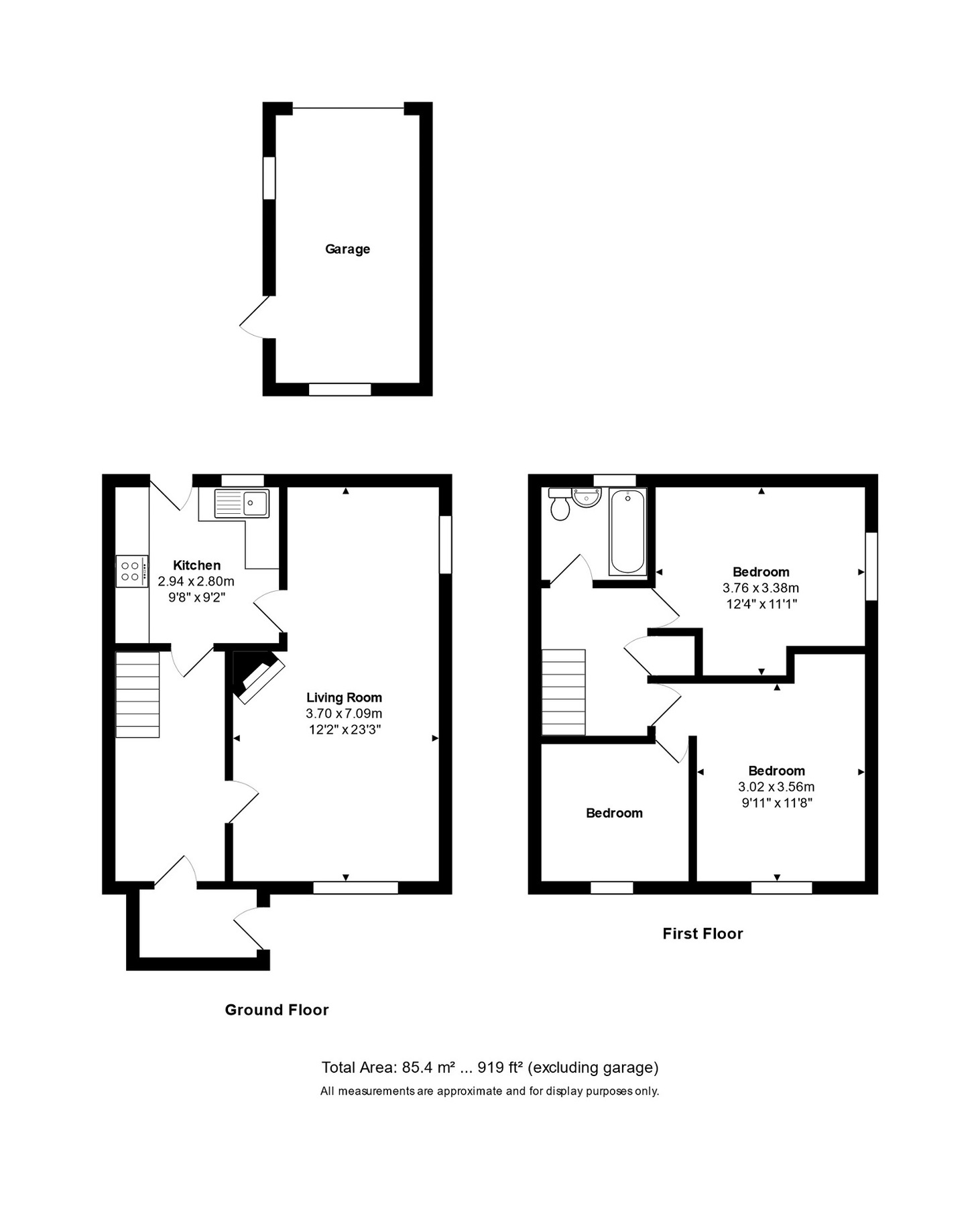 3 bed semidetached house to rent in Maple Gardens, Bath BA2 Zoopla