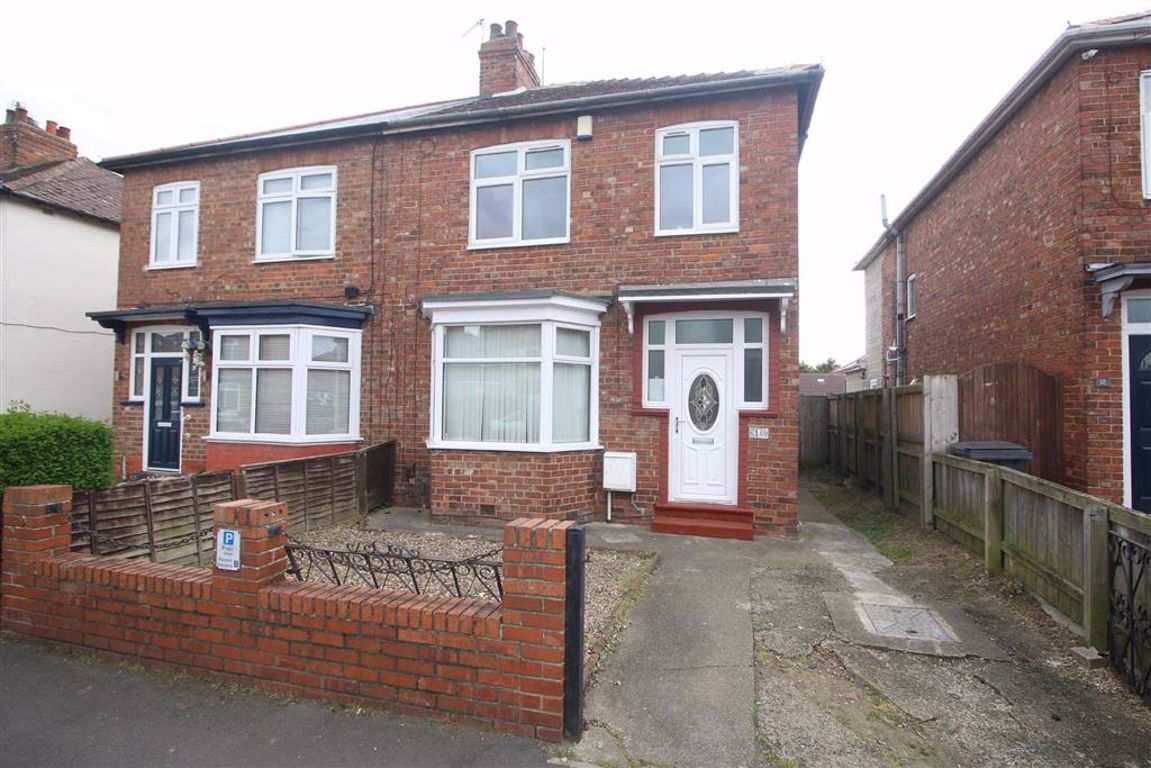 3 bed semidetached house for sale in Claremont Road, Darlington DL1