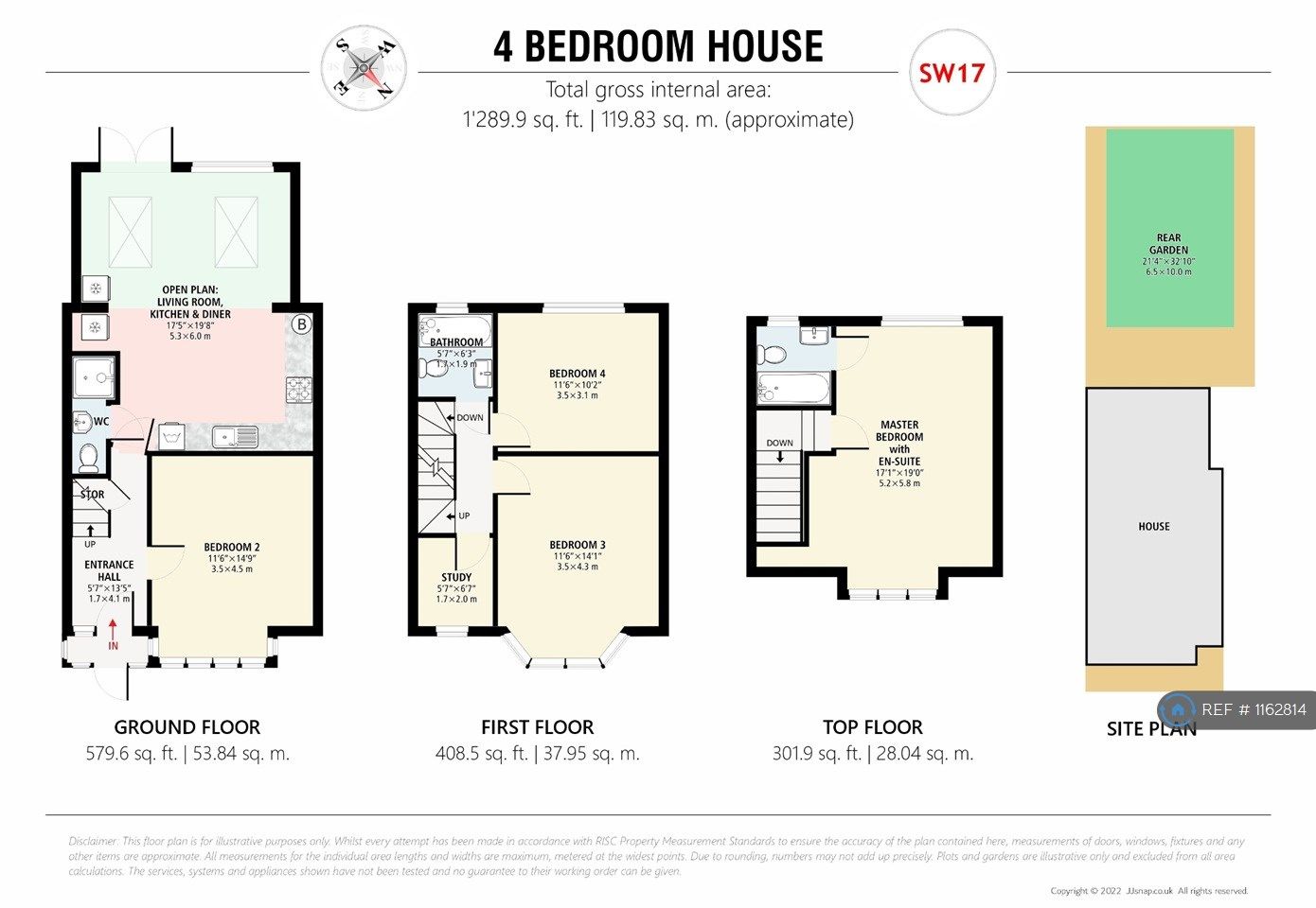 4 bed terraced house to rent in Hillbrook Road, London SW17 Zoopla