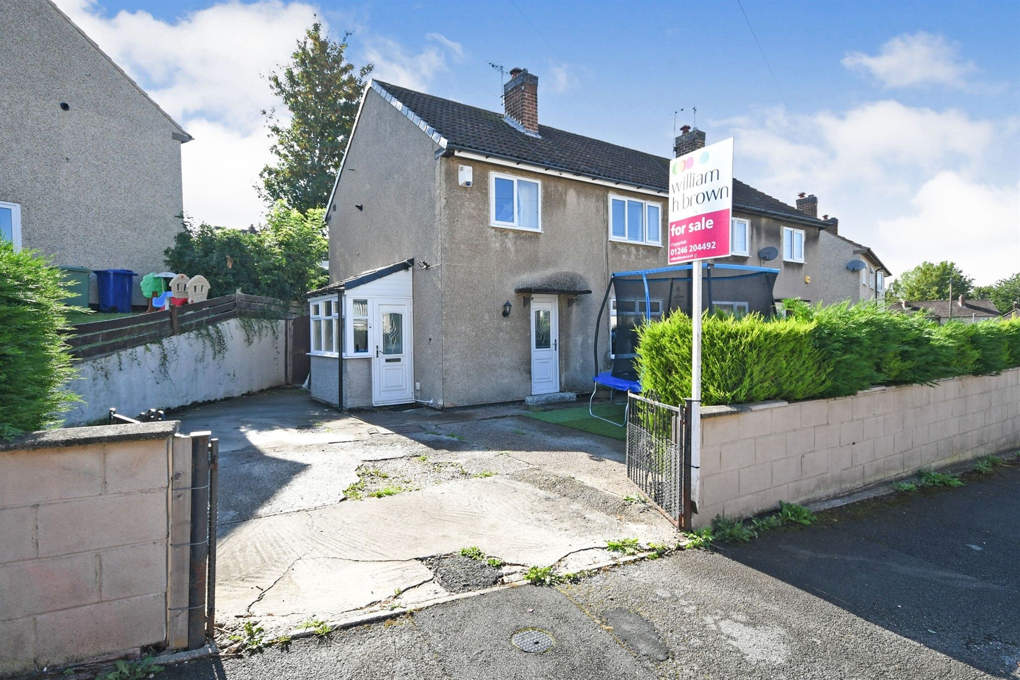 3 bed semidetached house for sale in Hereford Drive, Brimington