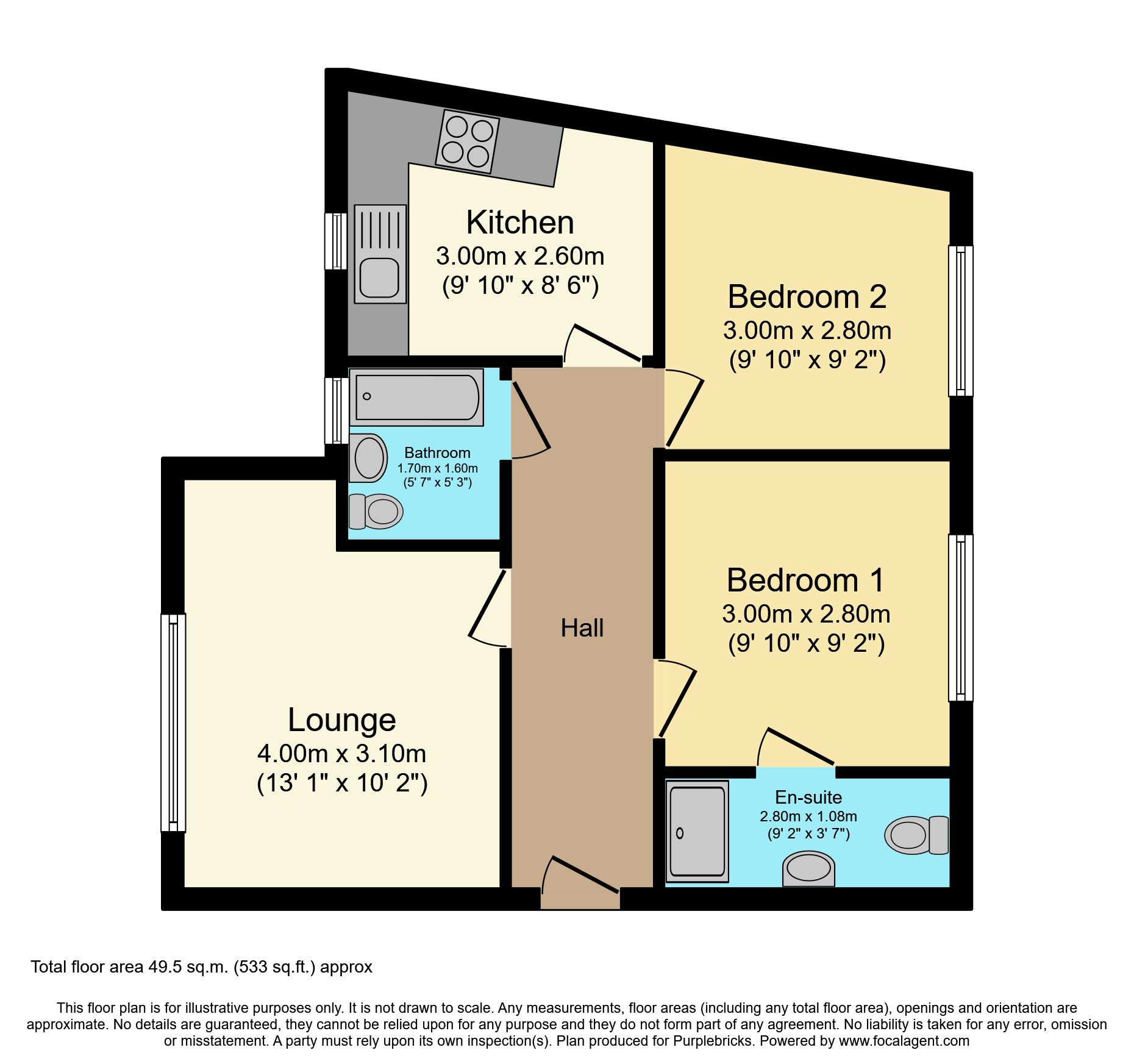 2 bed flat for sale in Cape Hill, Smethwick B66 Zoopla