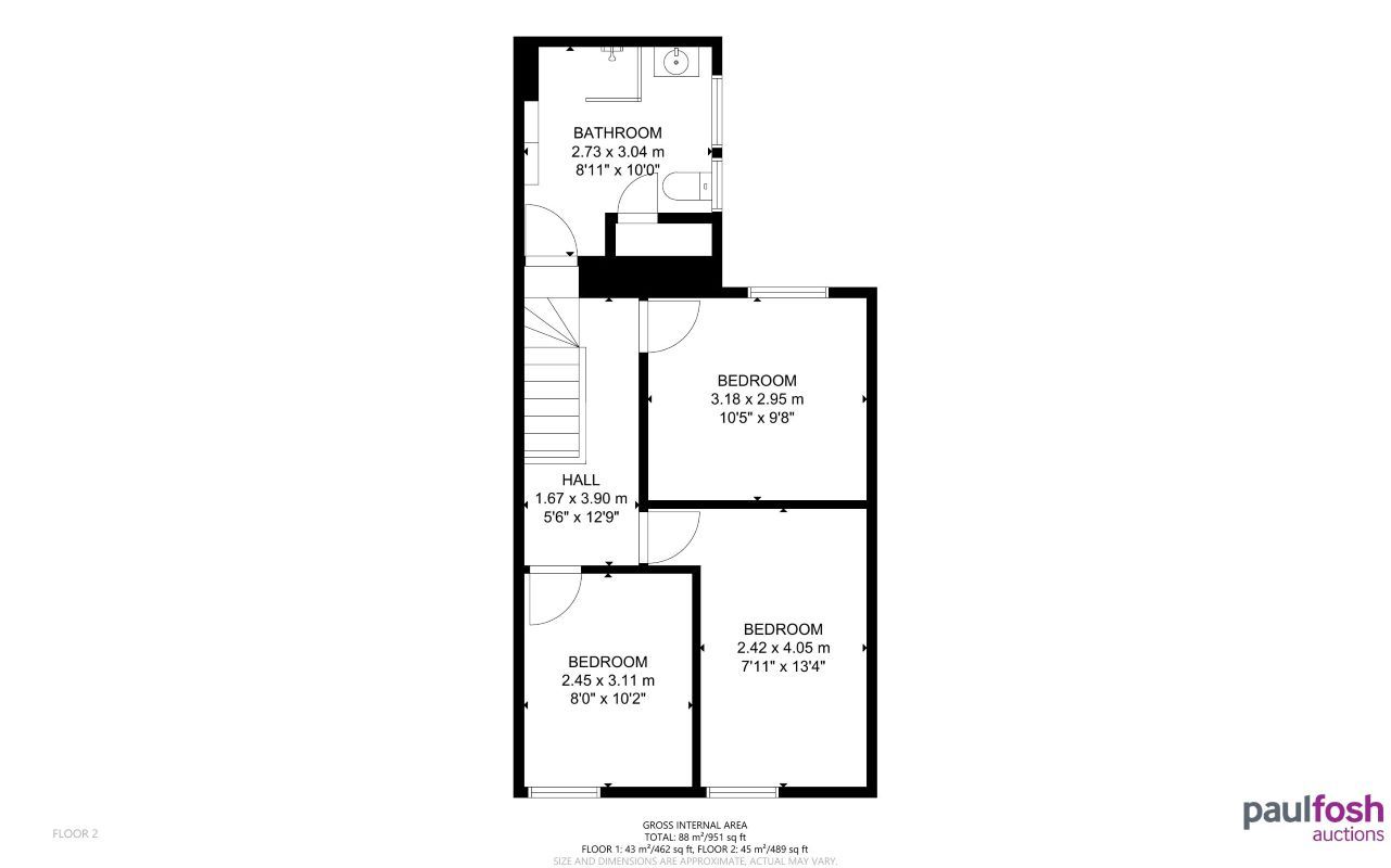 3 bed terraced house for sale in 19 Prospect Place, Treorchy, Mid