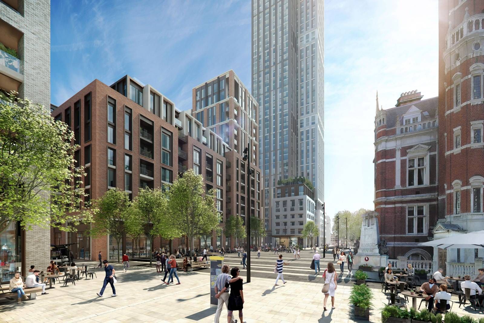 Queens Square, Croydon CR0  