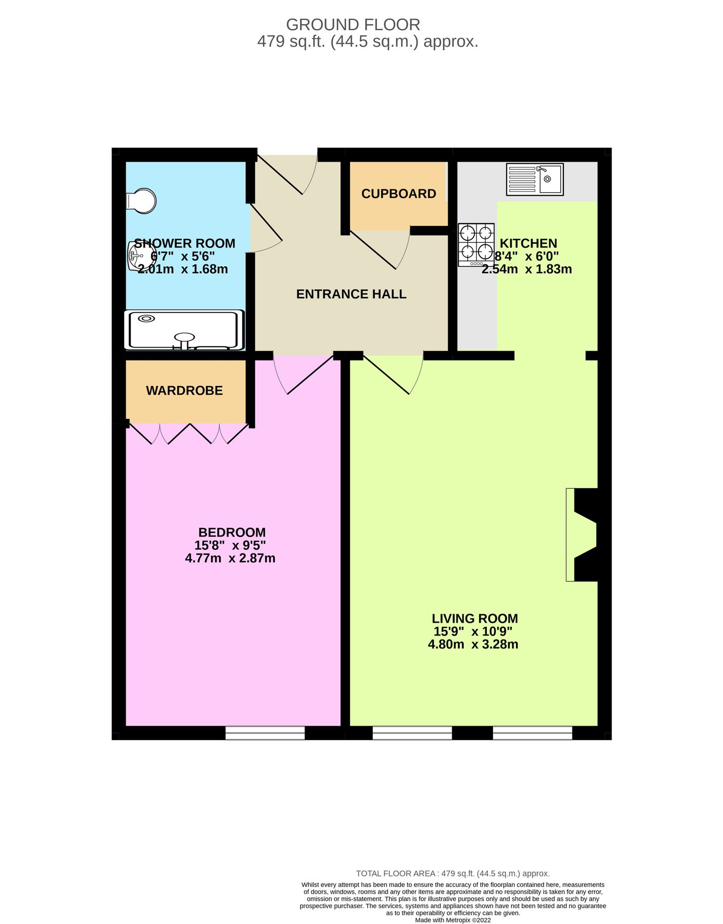 1 bed flat for sale in Ashcroft Gardens, Cirencester, Gloucestershire