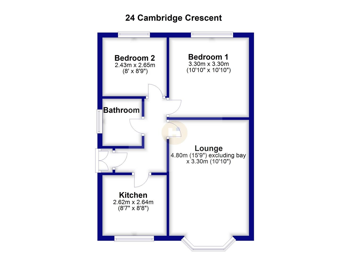 2 bed detached bungalow for sale in Cambridge Crescent, Crofton