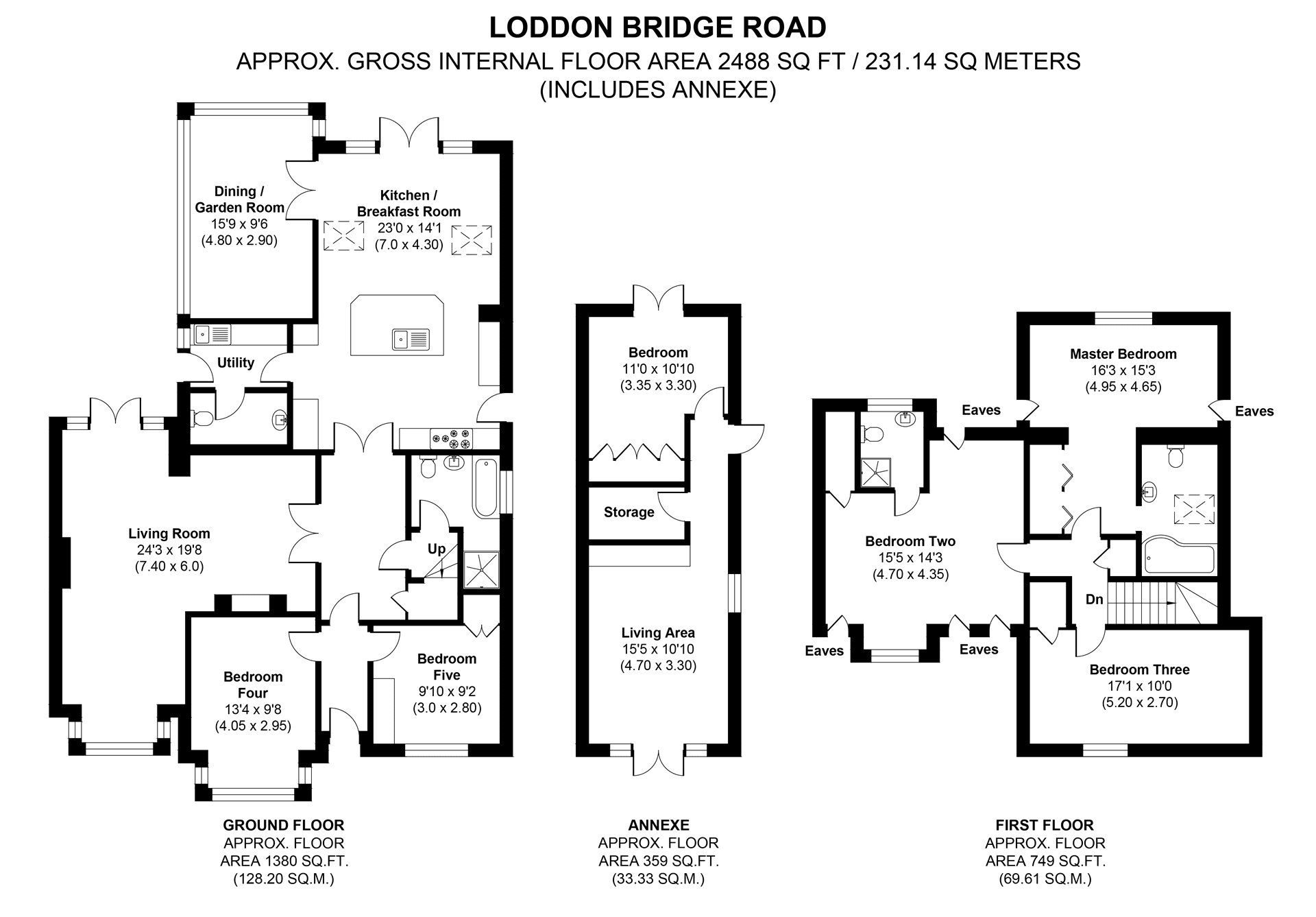5 bed detached house for sale in Loddon Bridge Road, Woodley, Reading