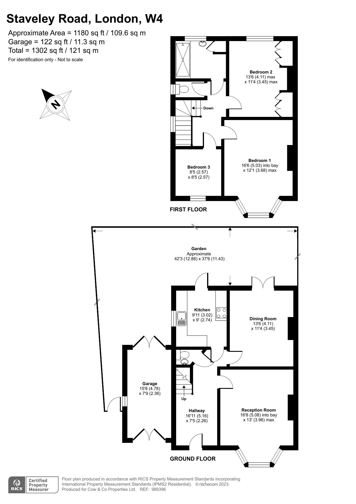 3 bed semidetached house for sale in Staveley Road, London W4 Zoopla
