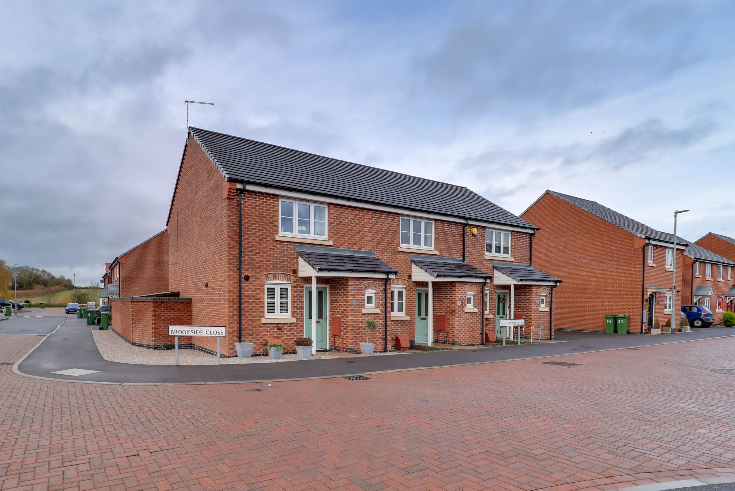 New home, 2 bed town house for sale in Northfield Road, Sapcote