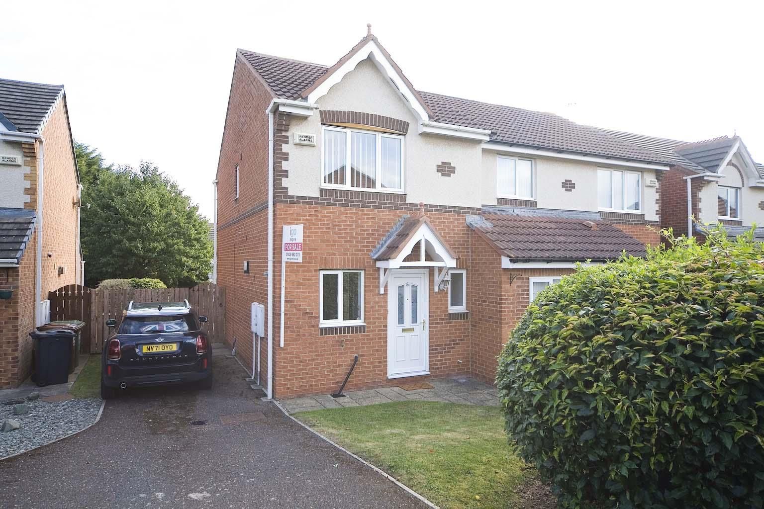 2 bed semidetached house for sale in Kittiwake Close, Hartlepool TS26