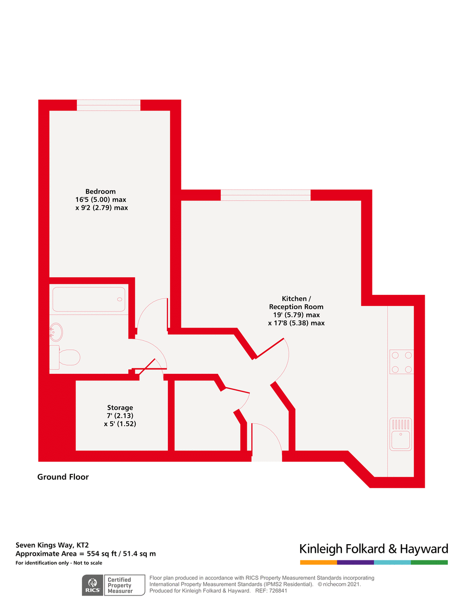 1 bed flat for sale in Royal Quarter, Seven Kings Way, Kingston Upon