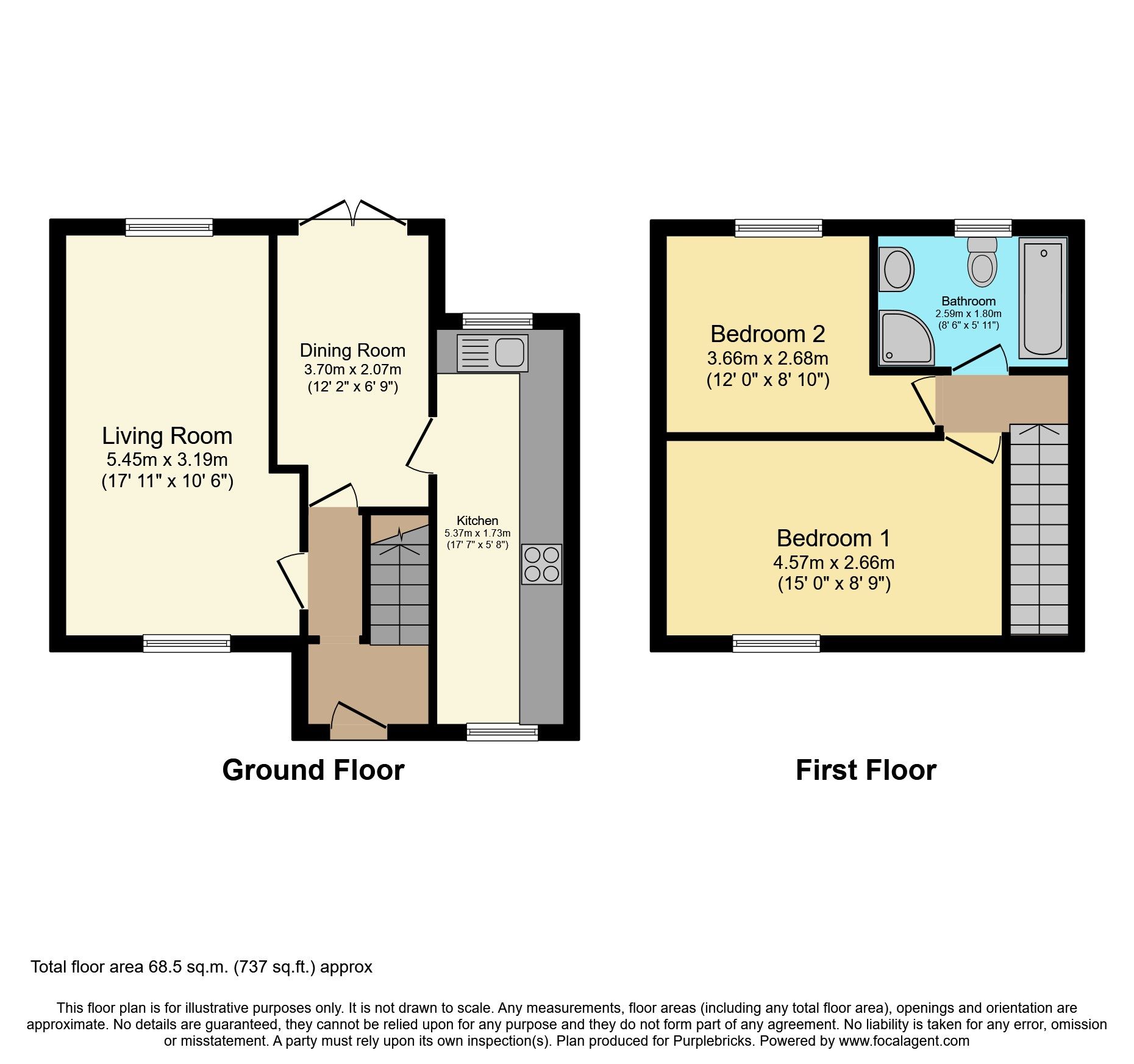 2 bed semidetached house for sale in Long View Road, Morriston SA6