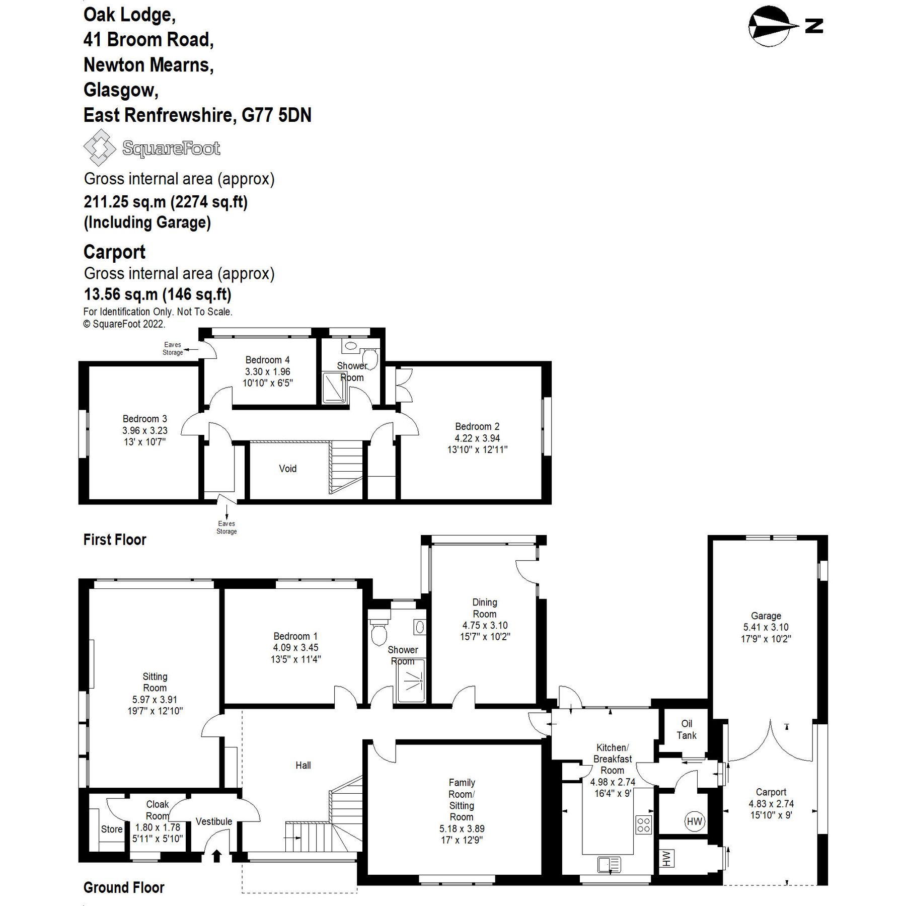 4 bed detached house for sale in Broom Road, Newton Mearns, Glasgow