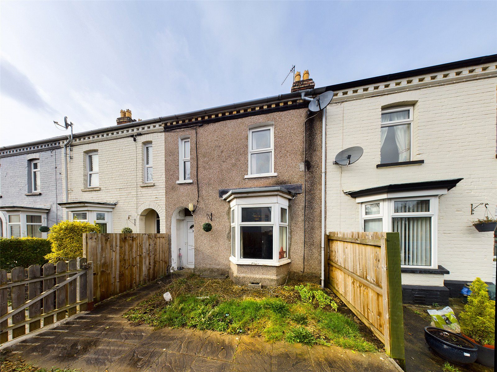 3 bed terraced house for sale in Union Road East, Abergavenny