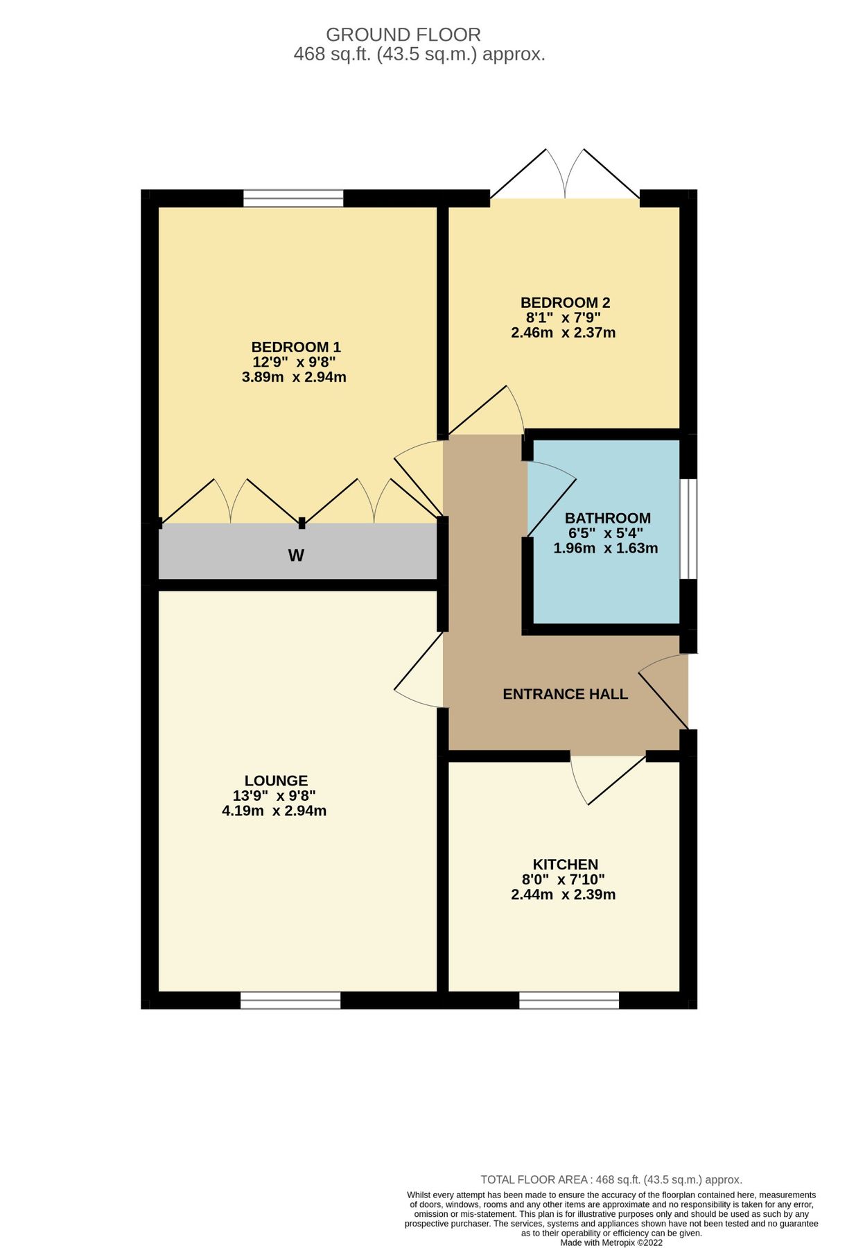 2 bed semidetached bungalow for sale in Charles Street, Hedon, Hull