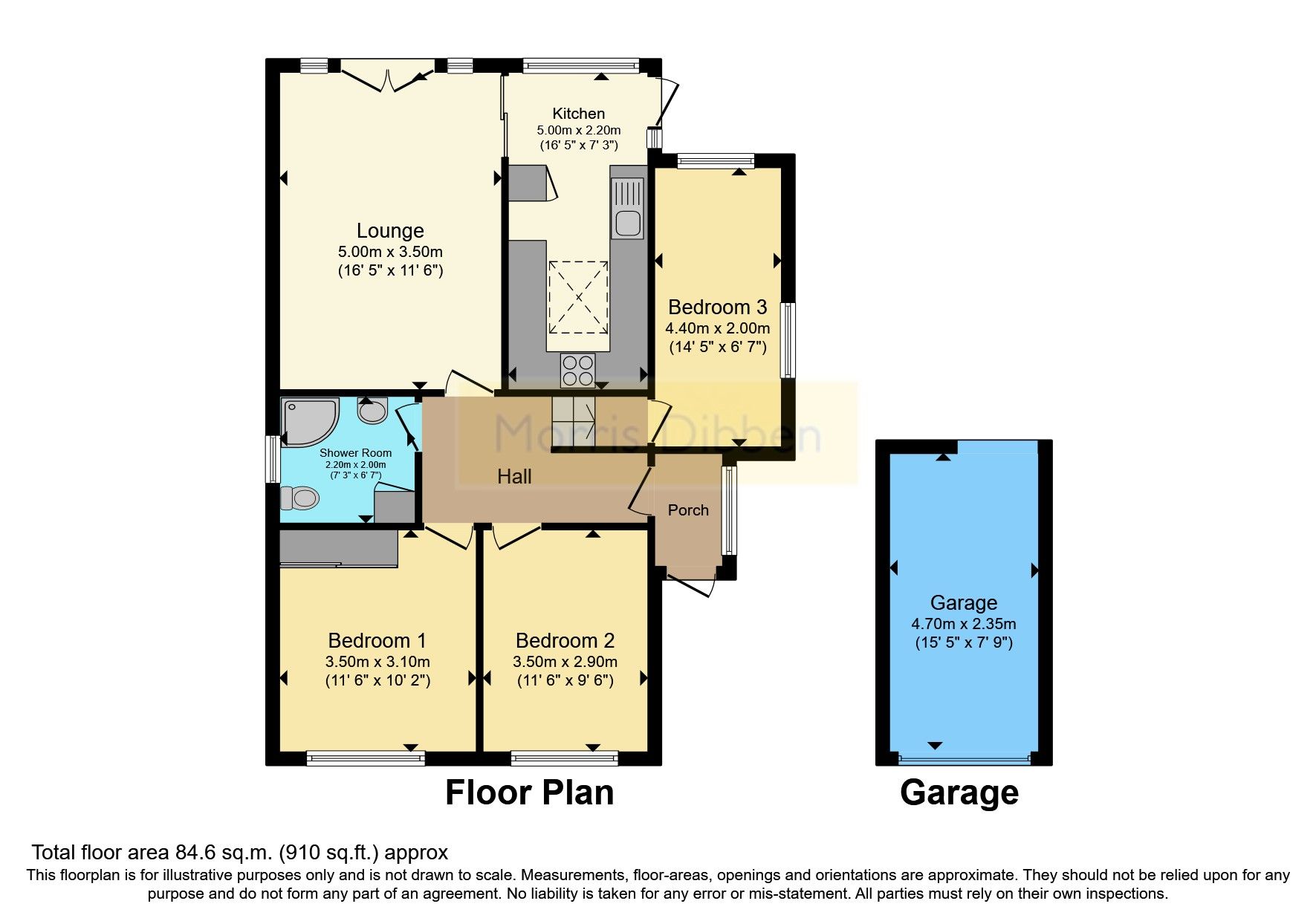 3 bed bungalow for sale in Francis Road, Horndean, Waterlooville