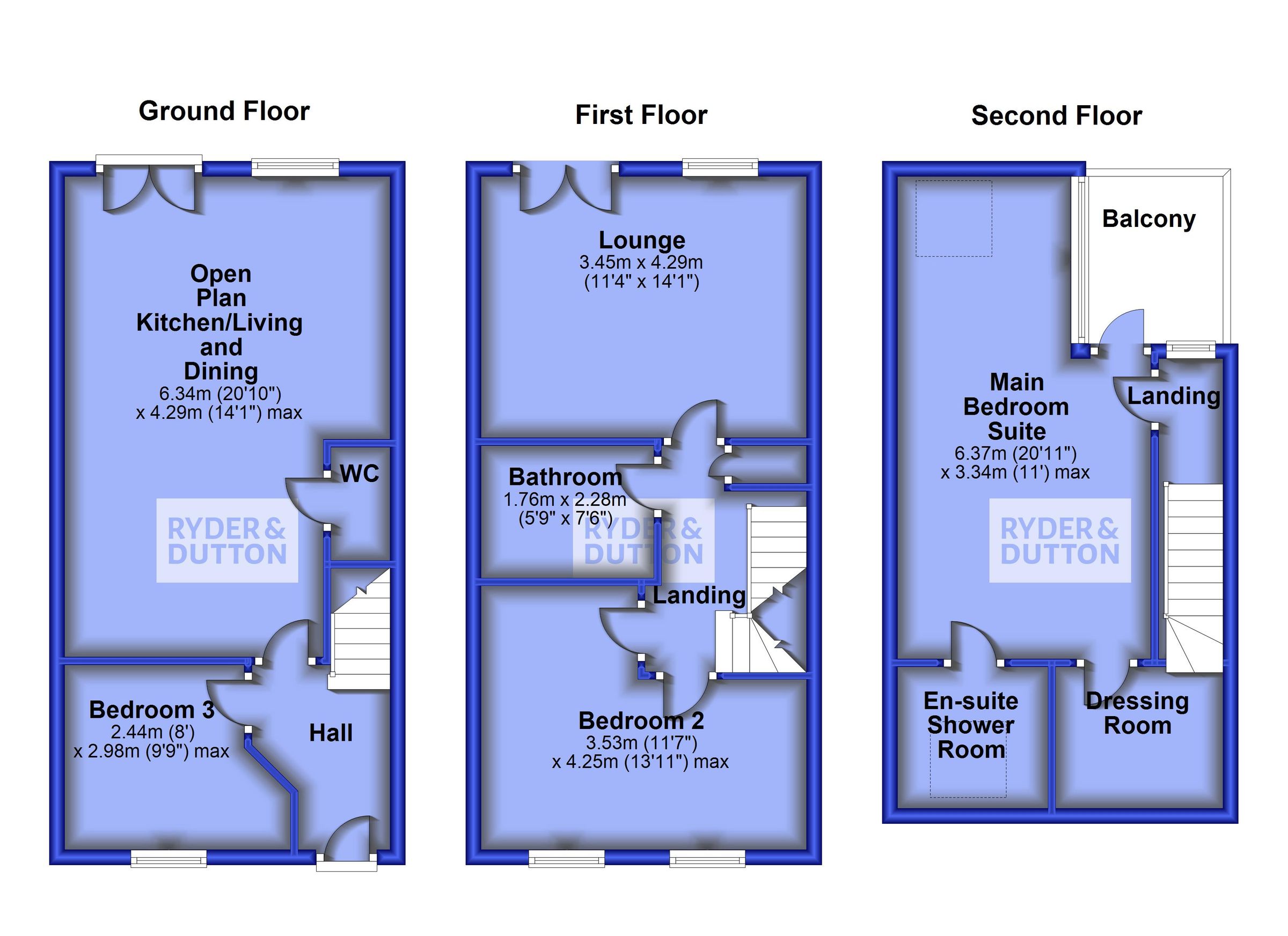 4 bed town house for sale in Victoria Quay, Wool Road, Dobcross