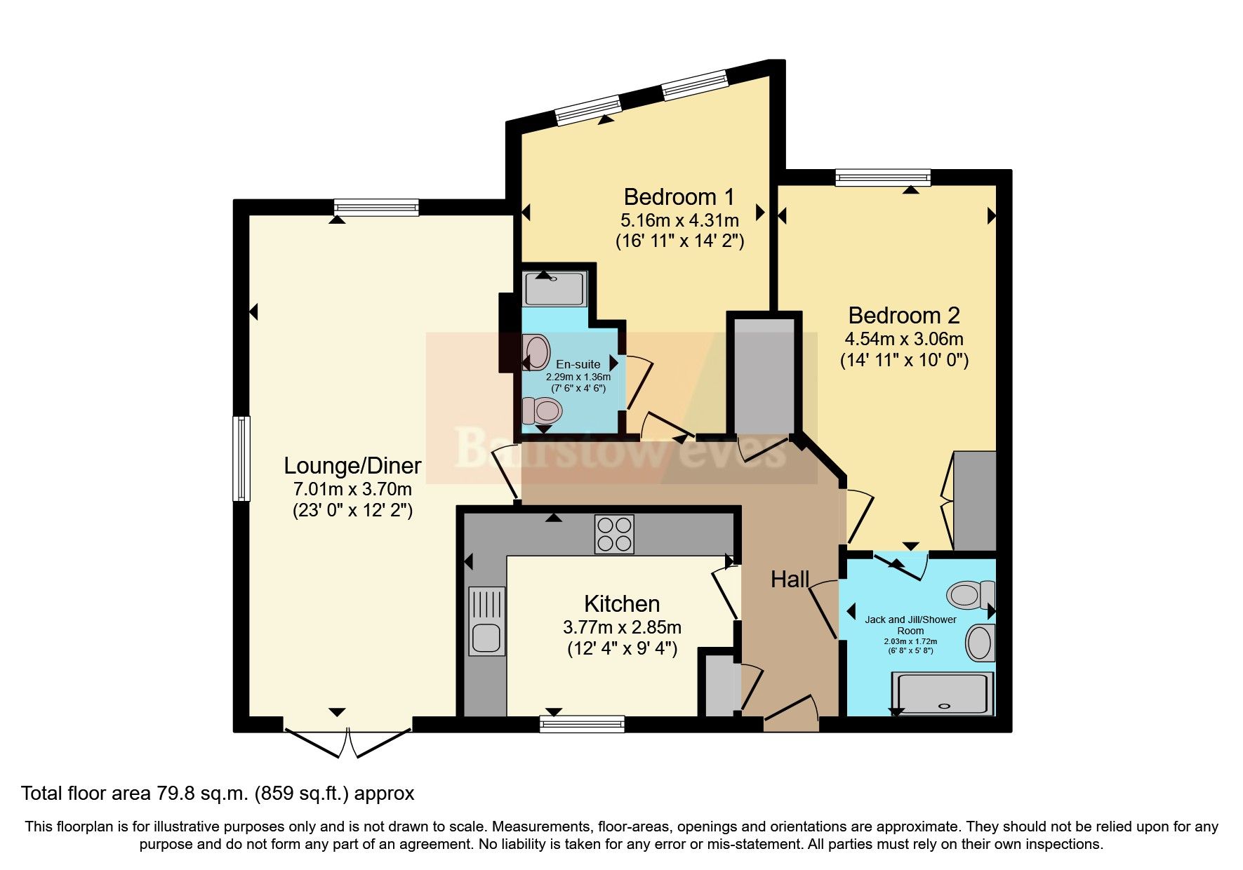 2 bed flat for sale in Boundary Point, Coldstream Road, Caterham