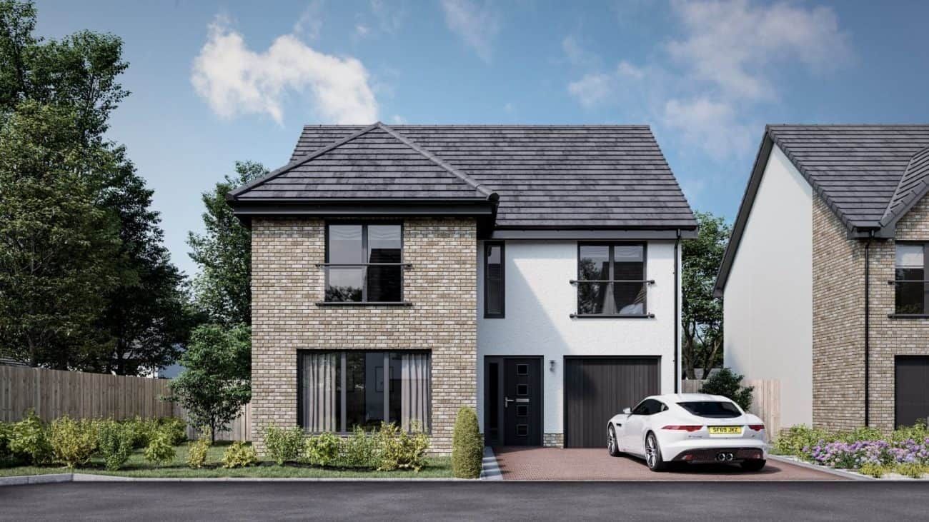 New Home 6 Bed Detached House For Sale In Lawrie Grand At Malletsheugh Road Newton Mearns Glasgow G77 Zoopla