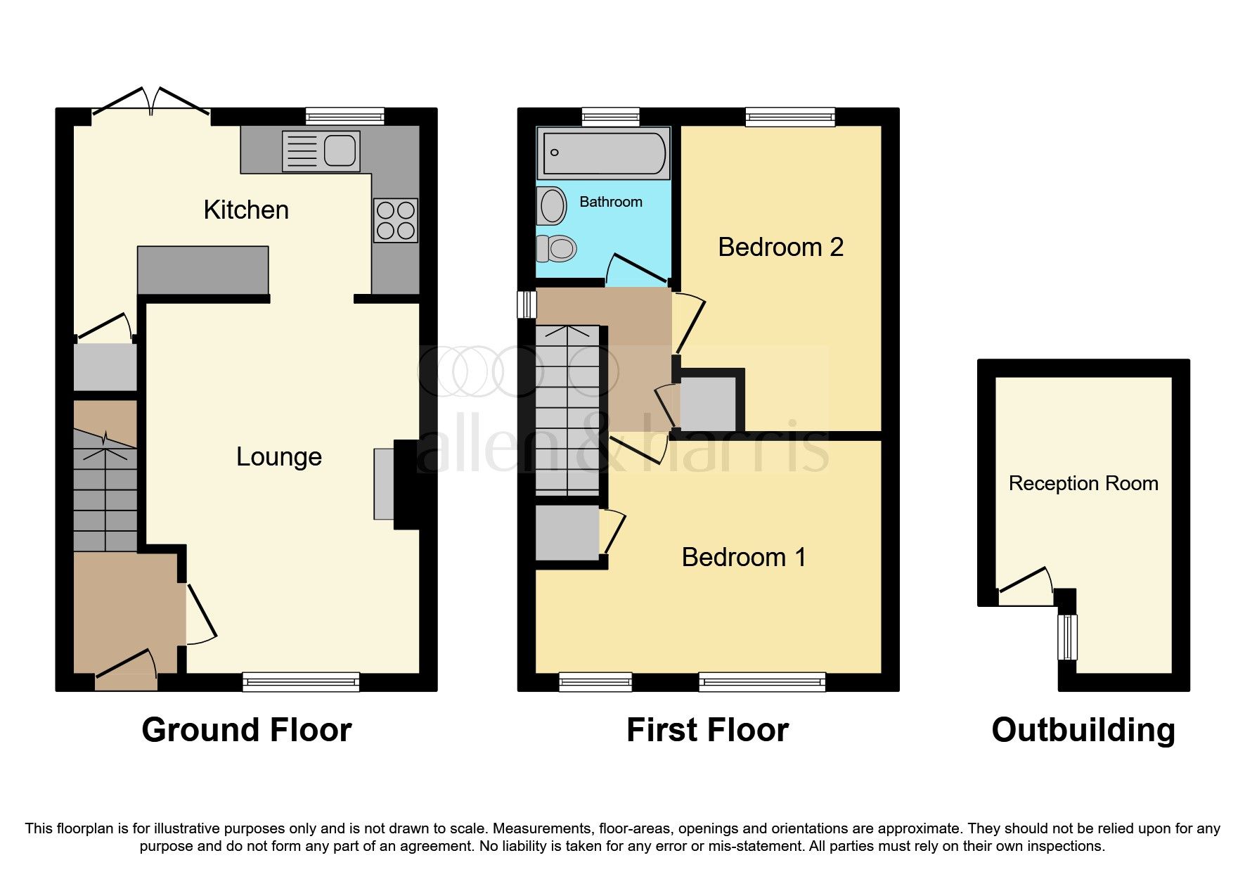 2 bed terraced house for sale in Meadow Rise, Brynna, Pontyclun CF72