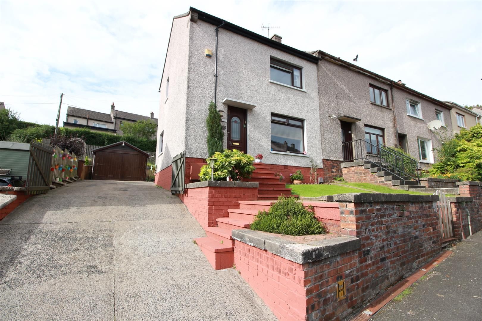2 bed end terrace house for sale in Darroch Drive, Gourock PA19 Zoopla