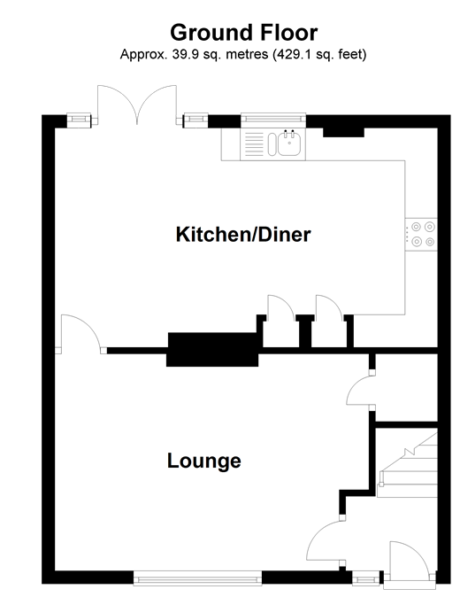 3 bed terraced house for sale in St. Gregorys Crescent, Gravesend, Kent