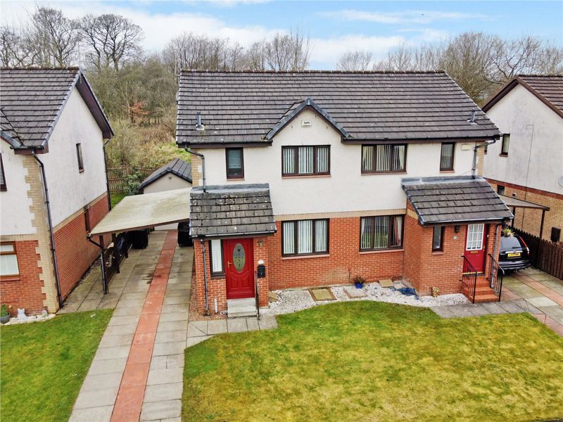 3 bed semidetached house for sale in Kennedy Avenue, Twechar, Kilsyth